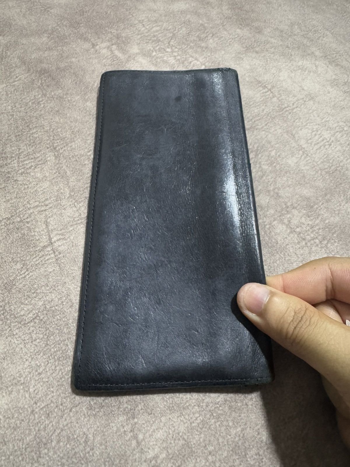 Genuine Leather × Issey Miyake IM Miyake Design Studio Leather Bifold Long Wallet Size ONE SIZE - 3 Thumbnail