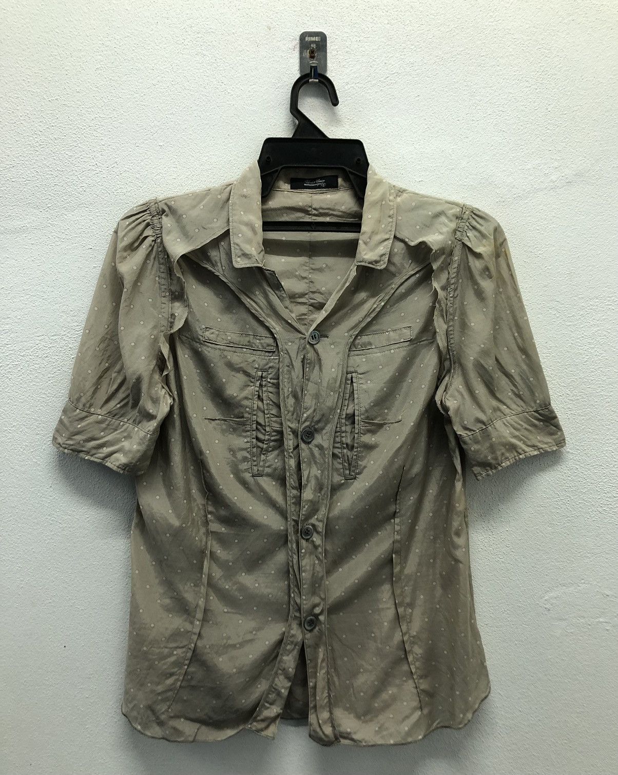 Undercover Vintage Under Cover Made In Japan Short Sleeve ShirtButtonUp Size M / US 6-8 / IT 42-44 - 1 Thumbnail