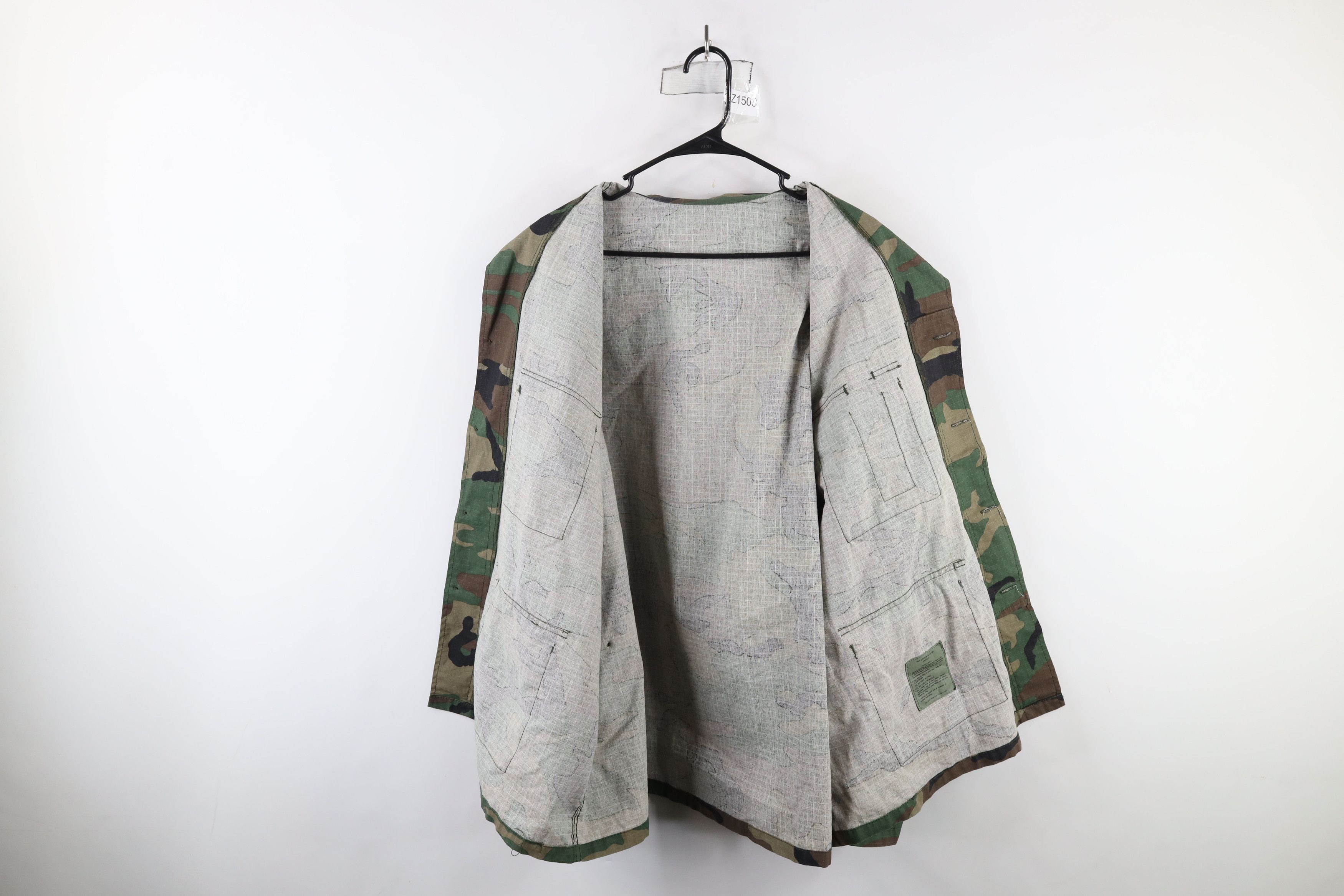 Vintage Vintage 90s Military Camouflage Field Combat Jacket USA Size US XXL / EU 58 / 5 - 9 Thumbnail
