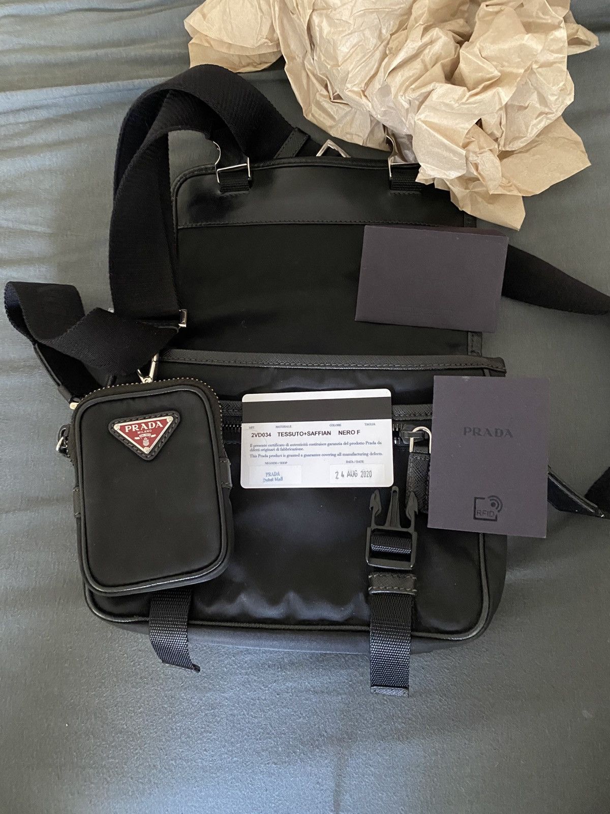 Prada Prada Re-nylon Bag Size ONE SIZE - 5 Thumbnail