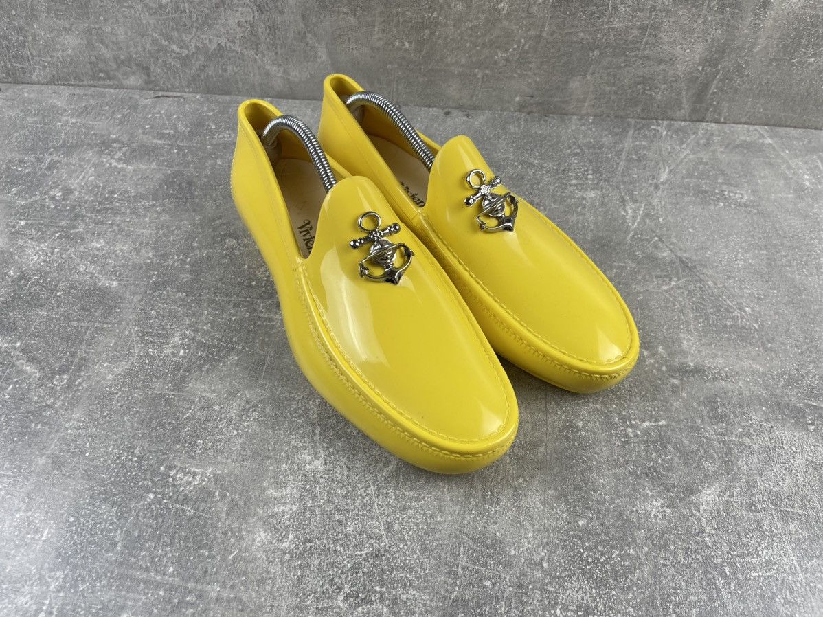 Vivienne Westwood Vivienne Westwood NEW Archive Rubber Moccasins Slip-on Size US 10 / EU 43 - 3 Thumbnail