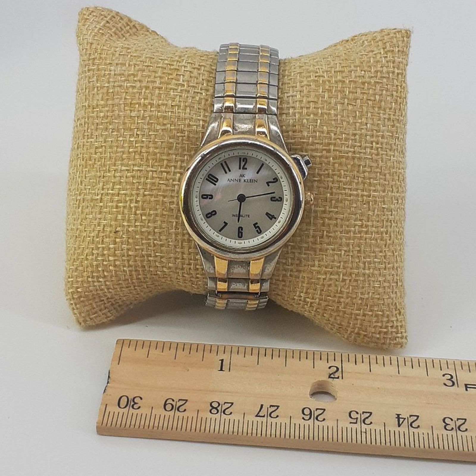Anne Klein Anne Klein Womens Wristwatch Mother of Pearl Bezel Two Tone Size ONE SIZE - 6 Thumbnail