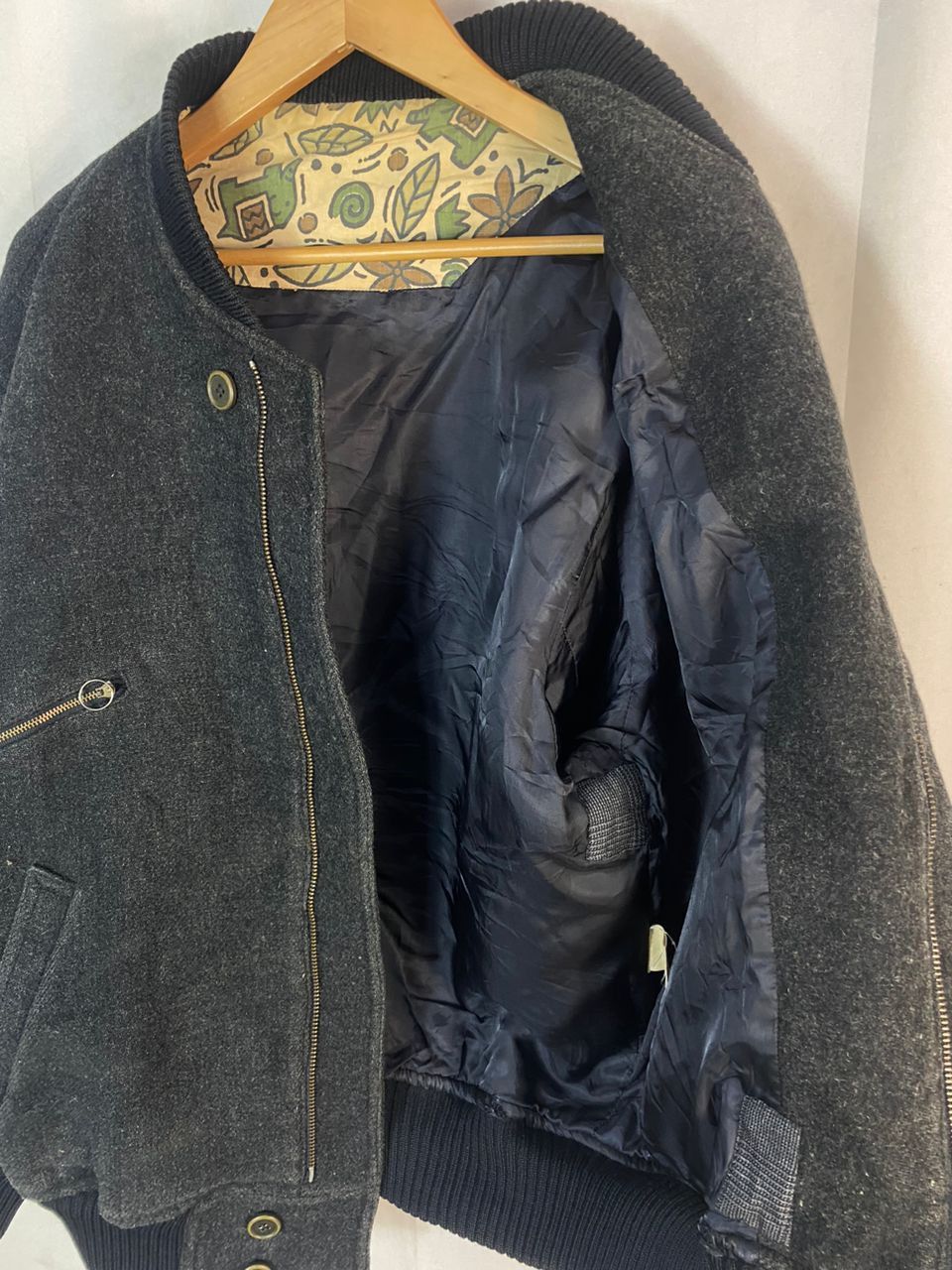 Japanese Brand × Vintage Vintage concent japan zipper bombers jacket Size US L / EU 52-54 / 3 - 4 Thumbnail