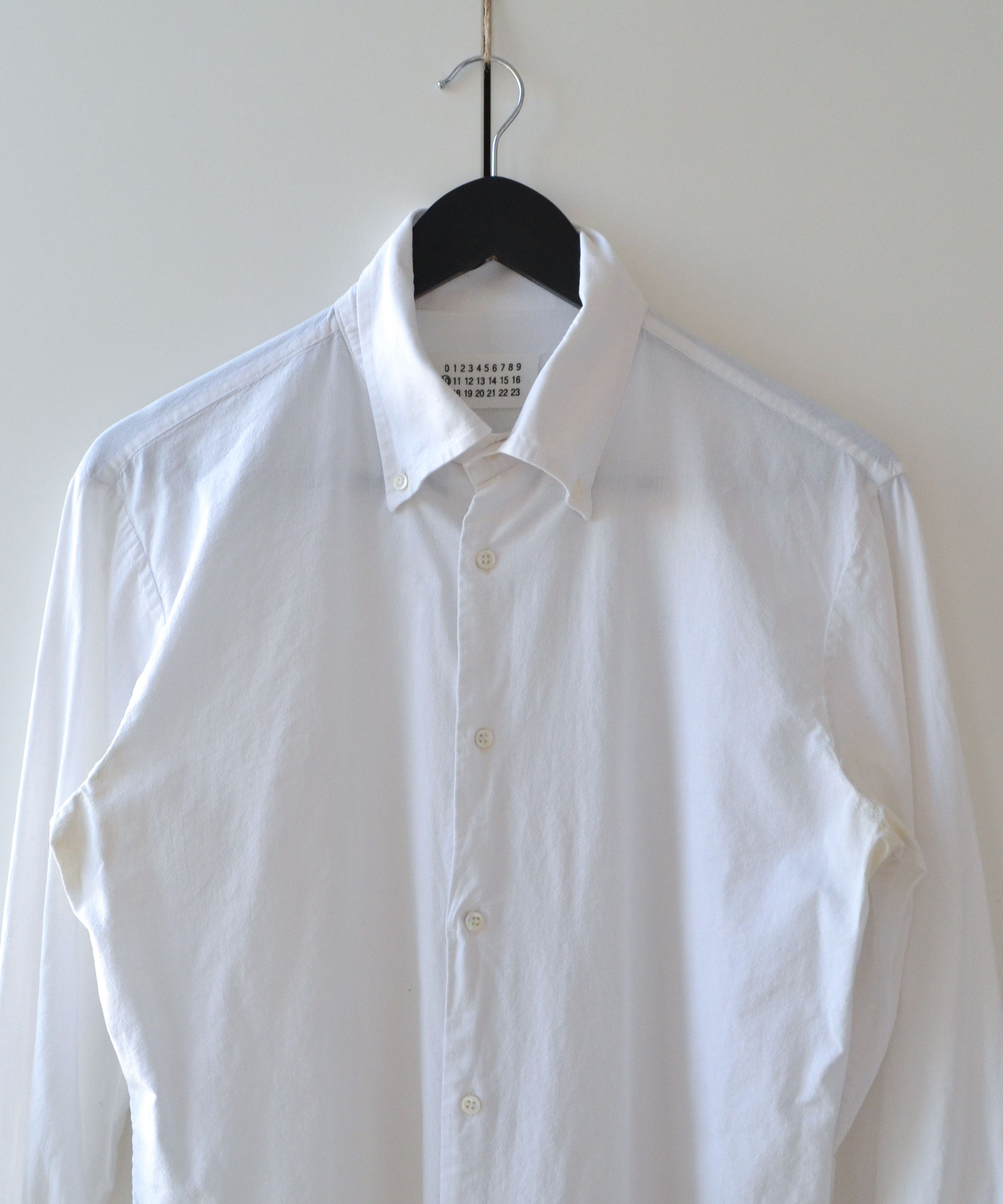 Maison Margiela Maison Margiela Shirt Long Sleeve VIntage F/W2002 White Size US L / EU 52-54 / 3 - 6 Thumbnail
