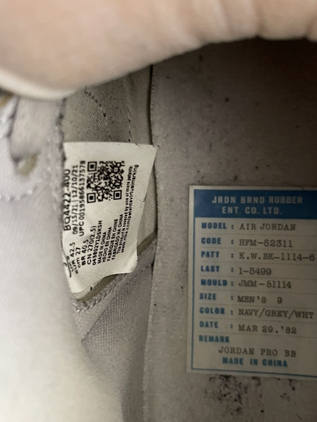 Jordan Brand JORDAN 1 RETRO HIGH '85 OG 'GEORGETOWN' Size US 9 / EU 42 - 9 Thumbnail