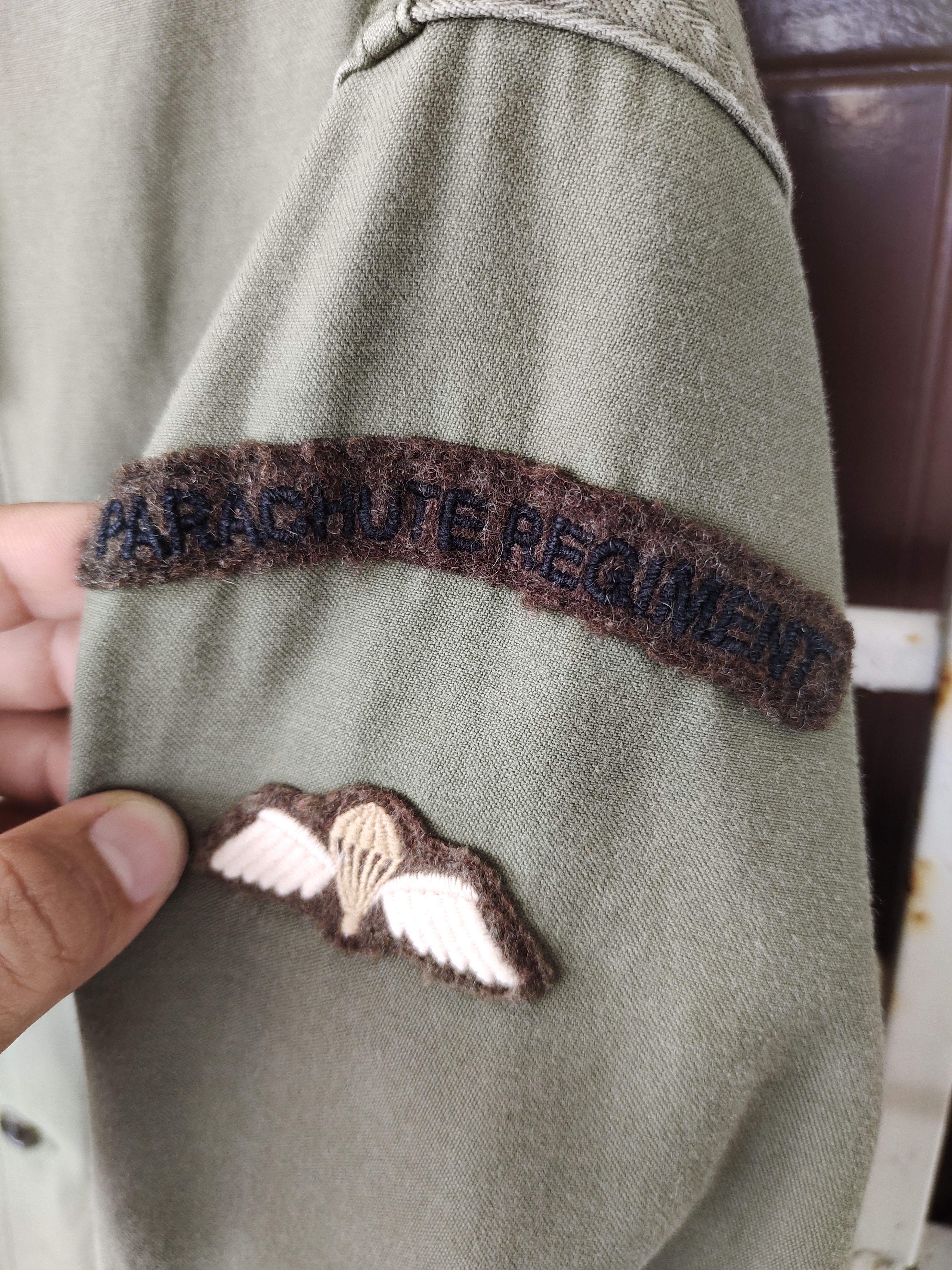 Designer × Japanese Brand × Nigel Cabourn Nigel Cabourn Military Cotton/Herringbone Jacket Size US M / EU 48-50 / 2 - 7 Thumbnail