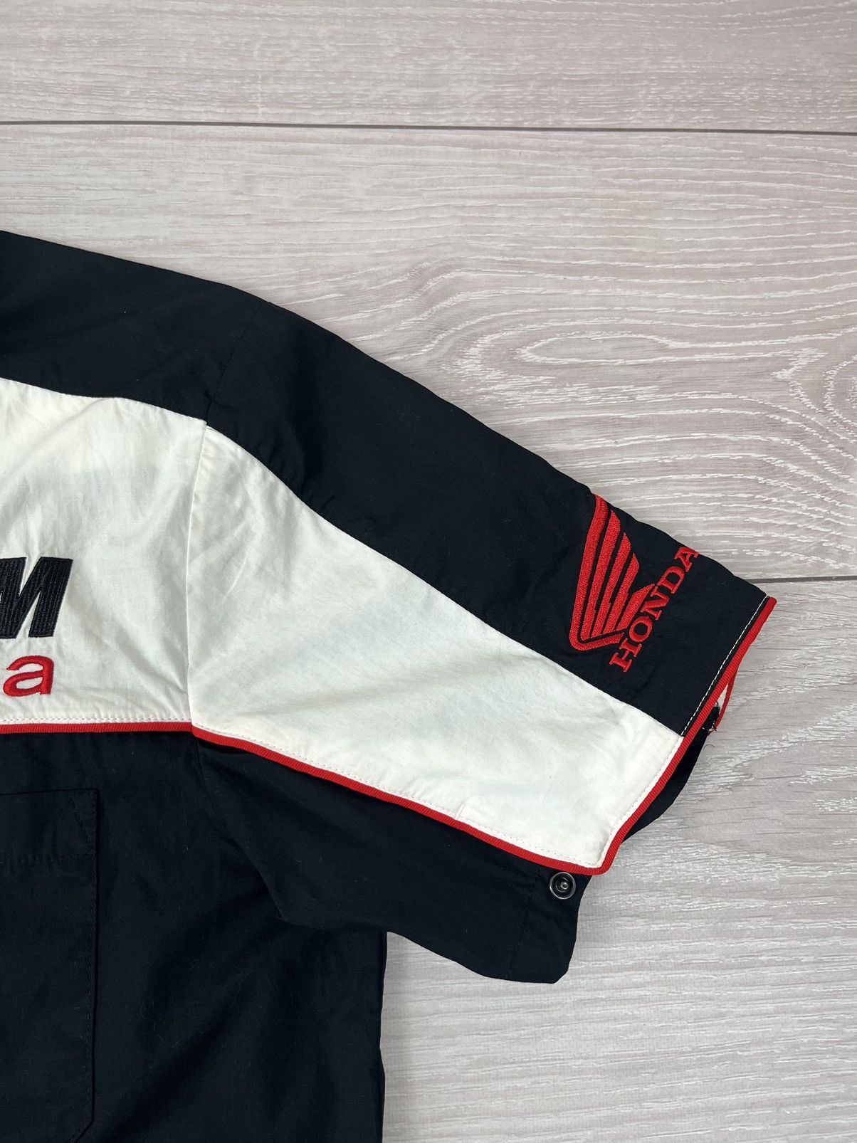 Honda Honda Racing Team Vintage 00s Short Sleeve Shirt Size US L / EU 52-54 / 3 - 6 Thumbnail