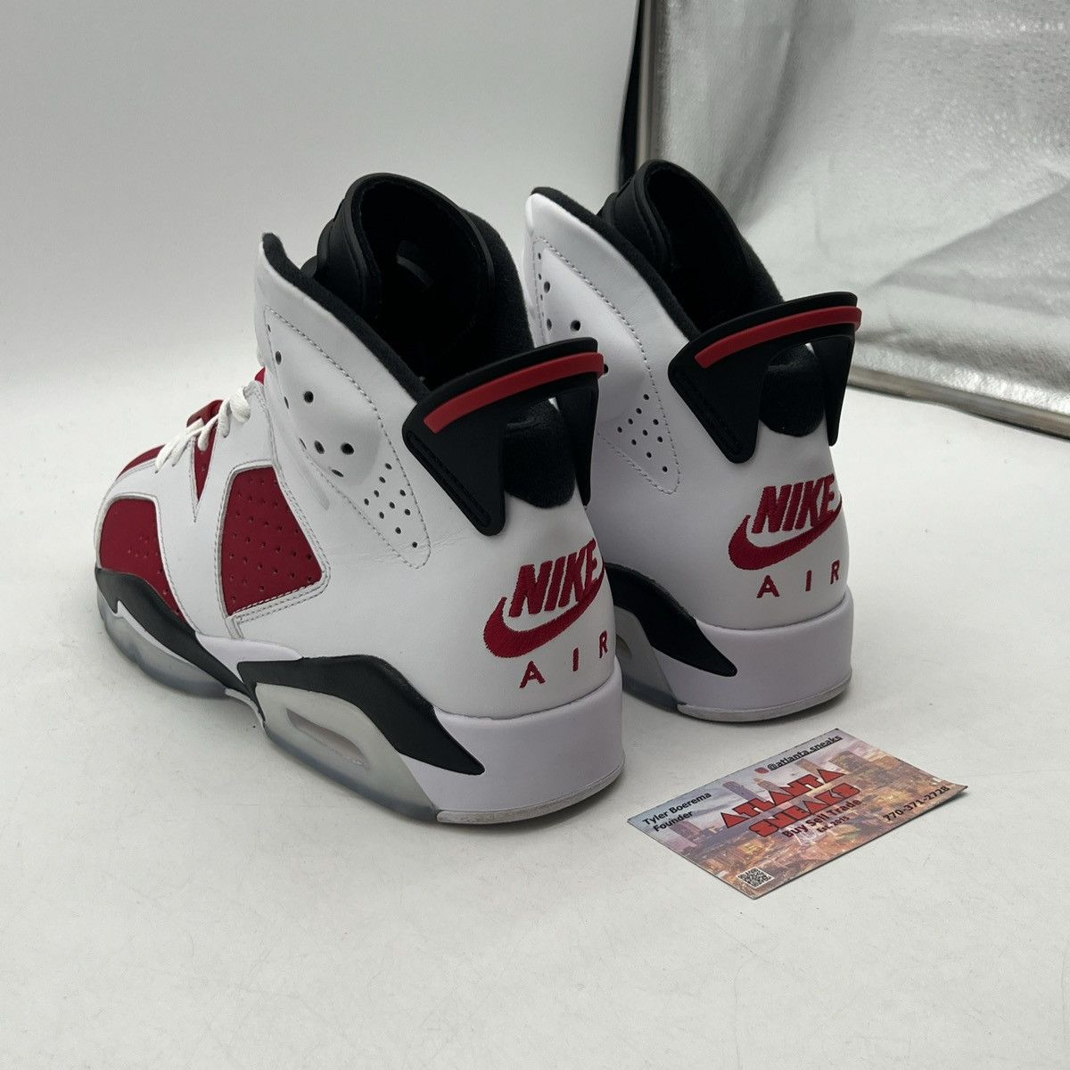 Jordan Brand Air Jordan 6 Carmine Size US 8.5 / EU 41-42 - 4 Thumbnail