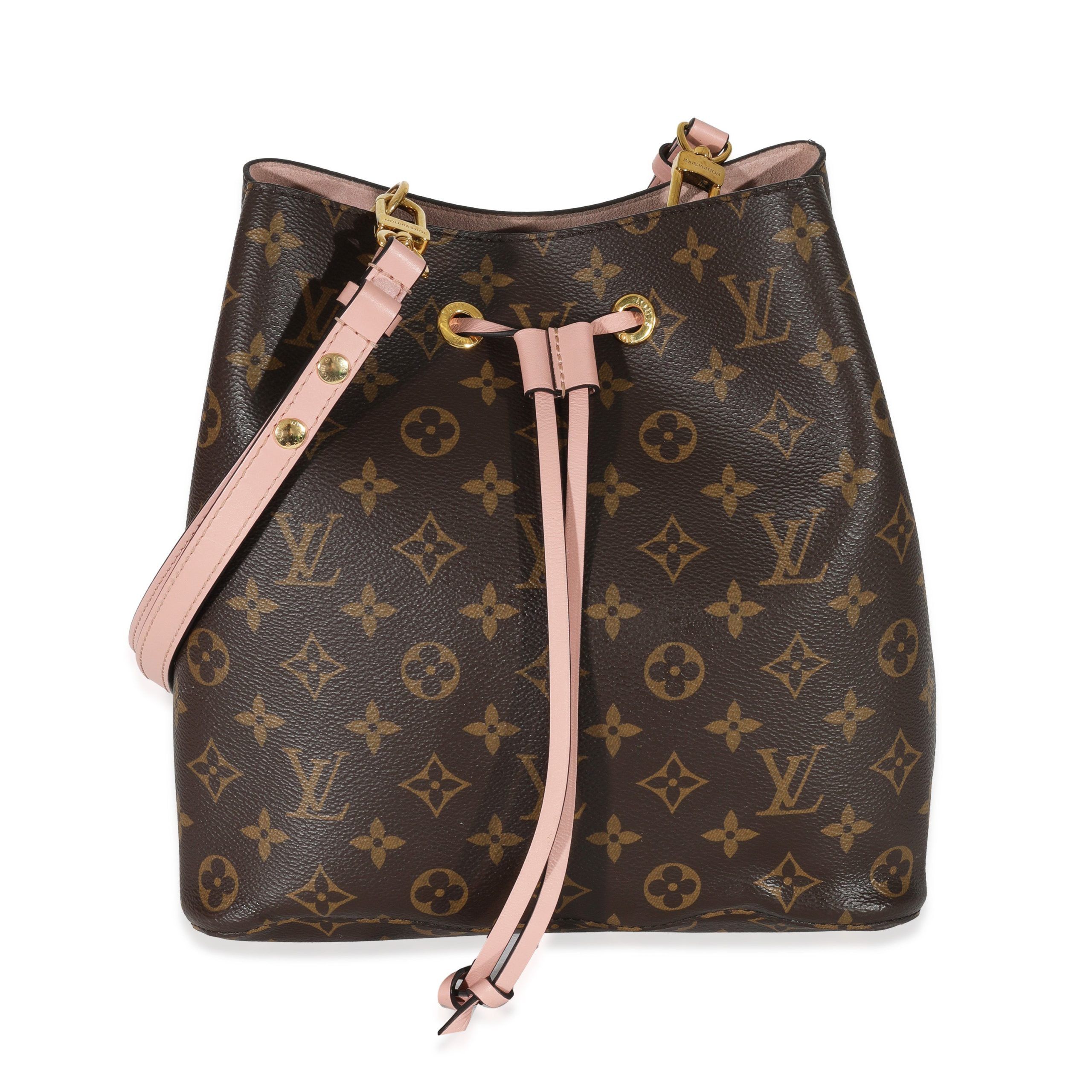 Louis Vuitton Monogram Canvas Rose Ballerine NeoNoe MM