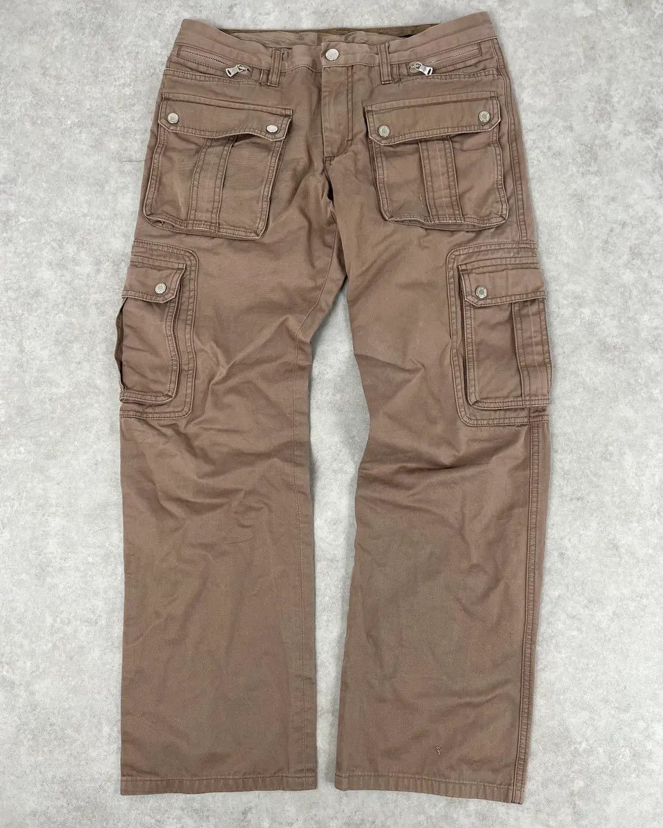 Dolce & Gabbana 2000s Dolce & Gabbana Beige Cargo Pants Size US 30 / EU 46 - 1 Thumbnail