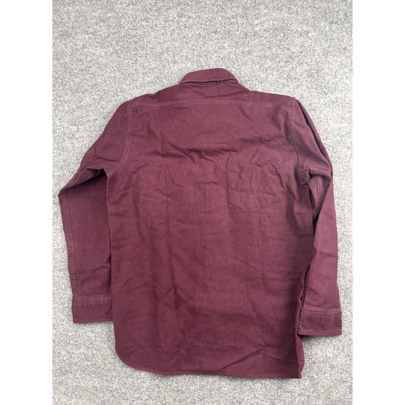 Vintage VINTAGE Woolrich Shirt Mens Large Red Corduroy Long Sleeve Button Front USA Made Size US L / EU 52-54 / 3 - 6 Thumbnail