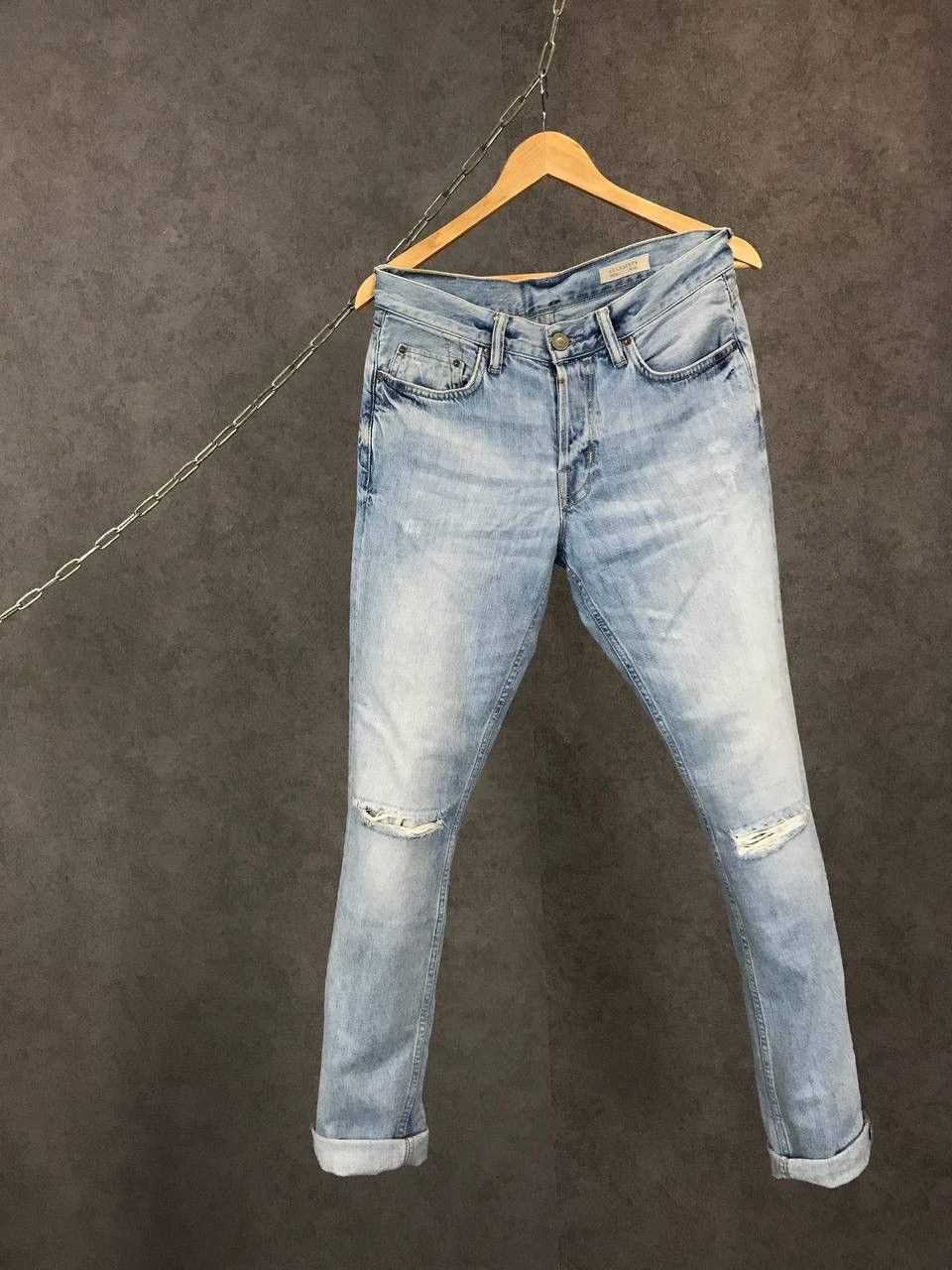 Other Allsaints streetwear distressed denim jeans Size US 30 / EU 46 - 1 Thumbnail