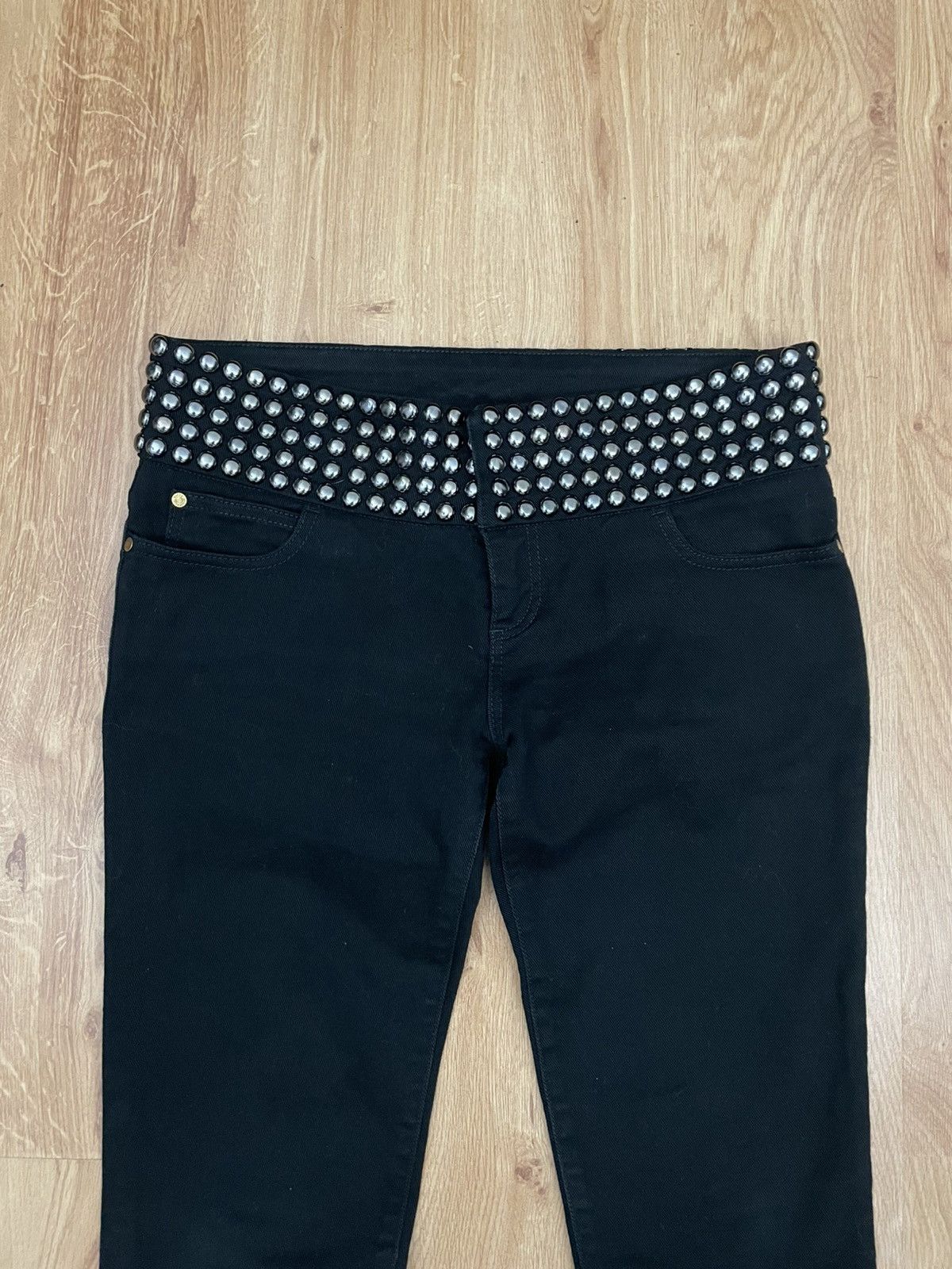 Gucci Gucci stud belted skinny low waist indie sleaze jeans Size 28" / US 6 / IT 42 - 2 Thumbnail