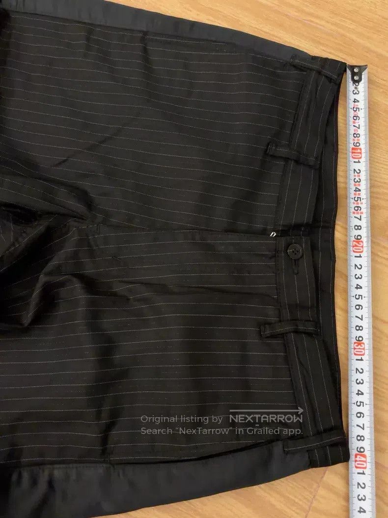 Comme des Garcons Comme Des Garcons size M Black striped dress pants Size US 27 - 3 Thumbnail