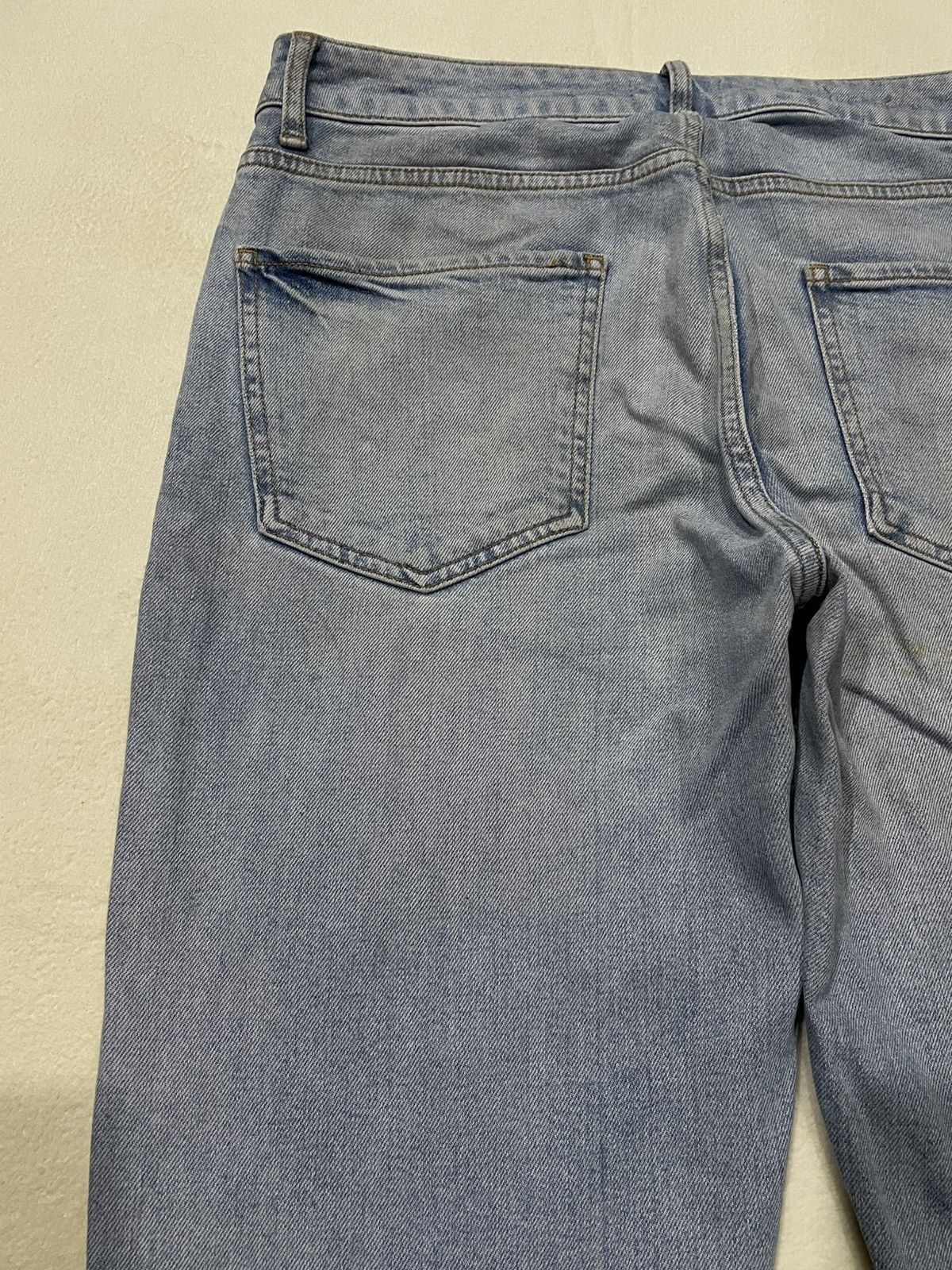 Topman Vintage Topman Skinny Mudwash Ripped Denim Jeans Size US 33 - 17 Thumbnail