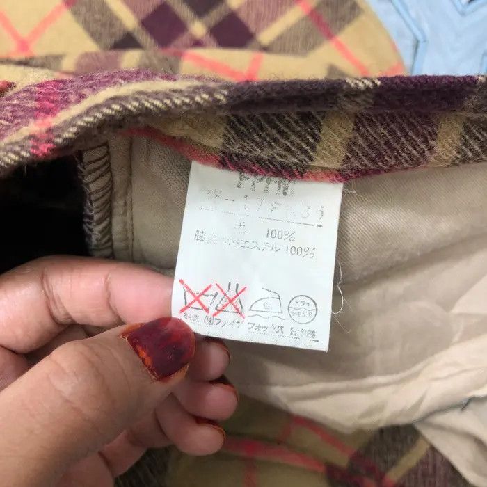 PPFM Vtg PPFM JAPAN Checks Punk Rebel Tartan Pant Seditionaries Size US 30 / EU 46 - 6 Thumbnail