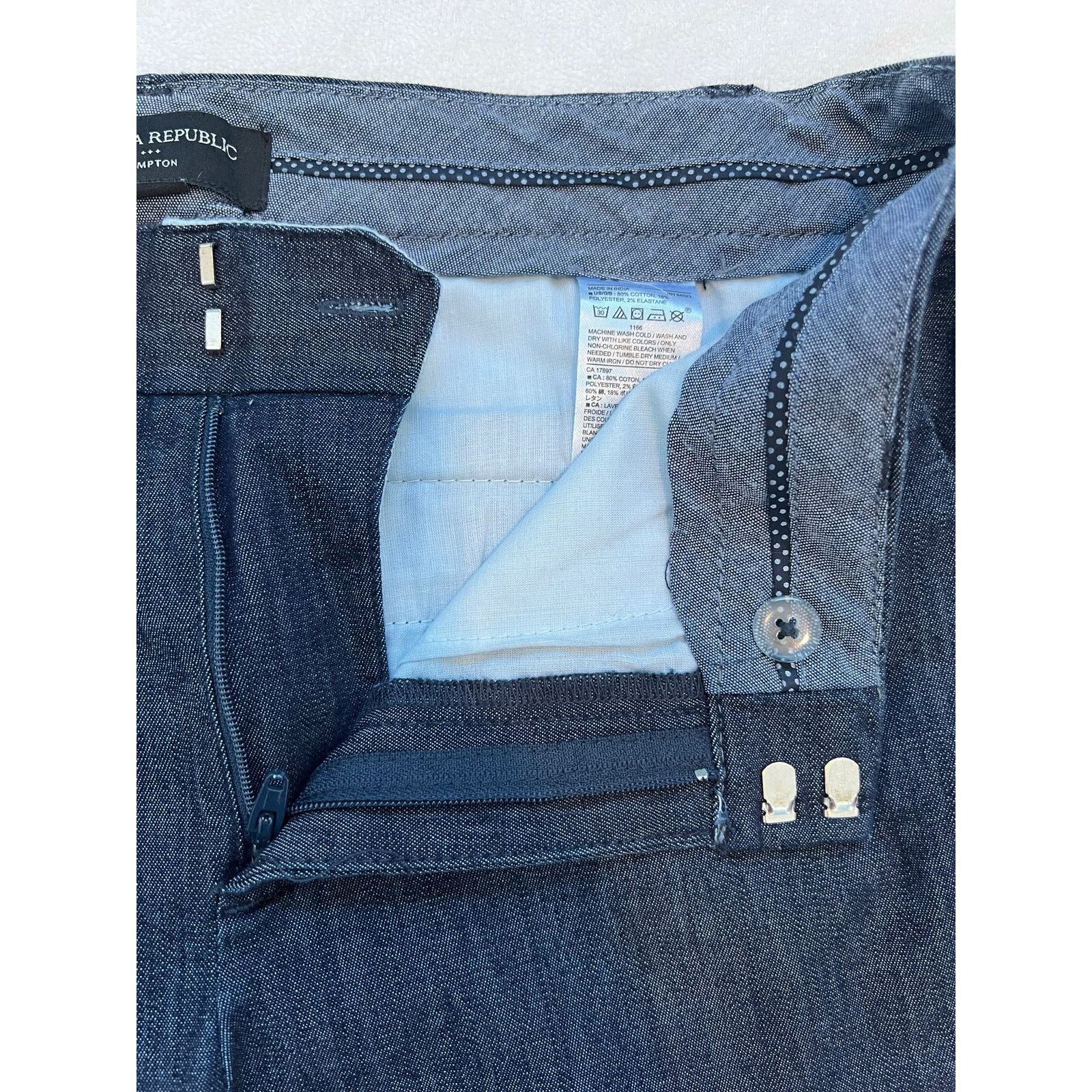Banana Republic Banana Republic Hampton Mid-Rise Straight Leg Jeans Size 4 Size 27" / US 4 / IT 40 - 3 Thumbnail