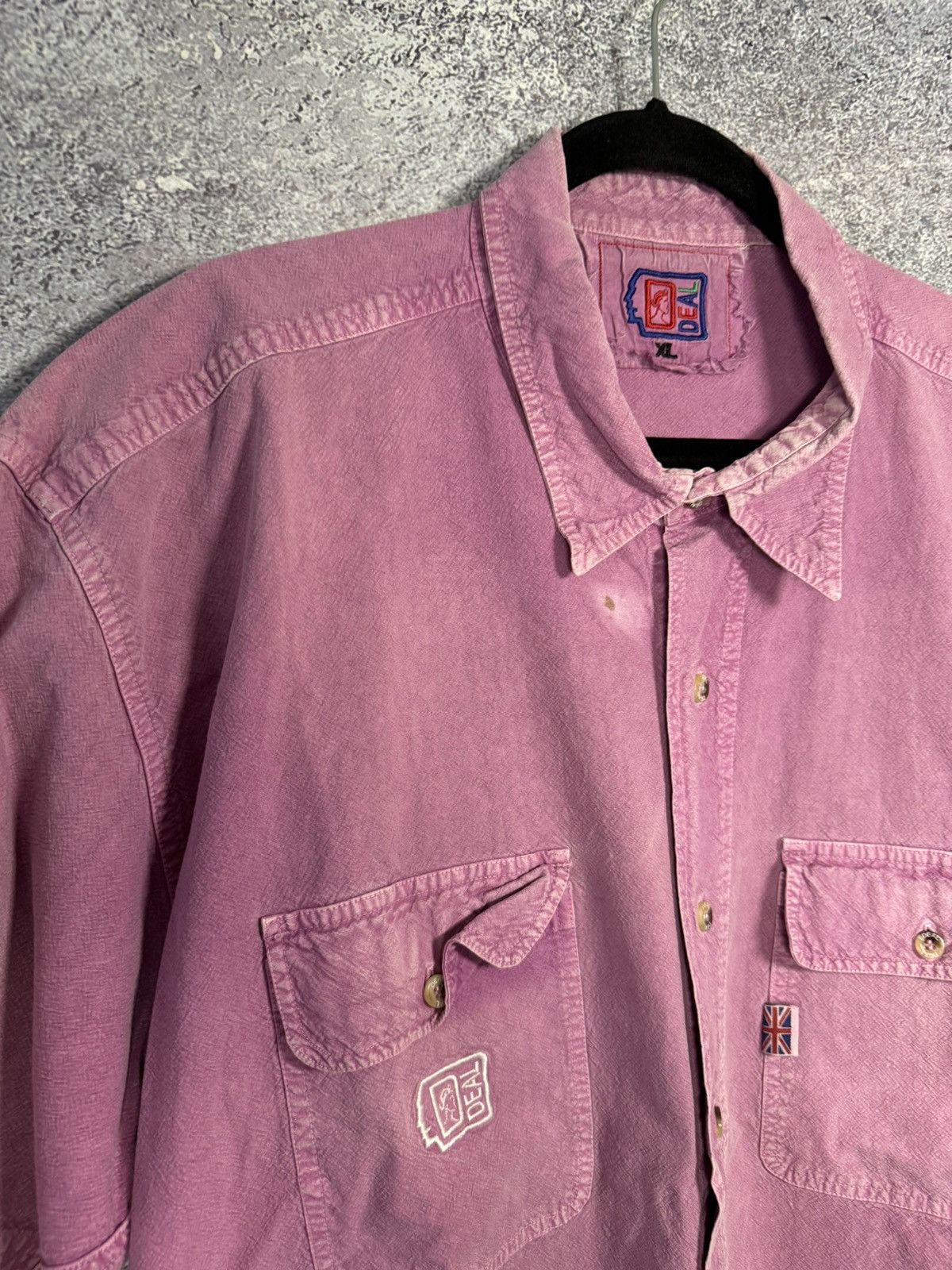 Brain Dead × Flannel × Japanese Brand Oversize Shirt Pink Deal Oldmoney vintage y2k sk8 XL size Size US XL / EU 56 / 4 - 7 Thumbnail