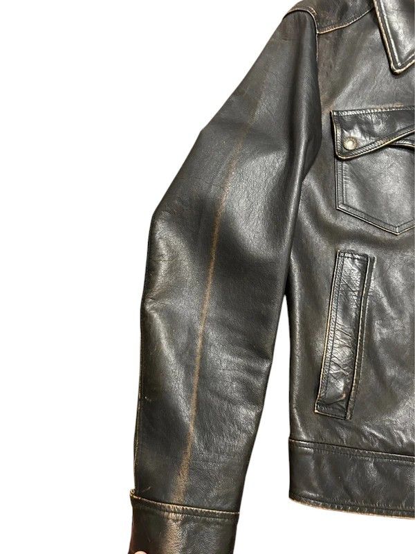 Dolce & Gabbana KANGAROO LEATHER SAFARI JACKET Size US M / EU 48-50 / 2 - 3 Thumbnail
