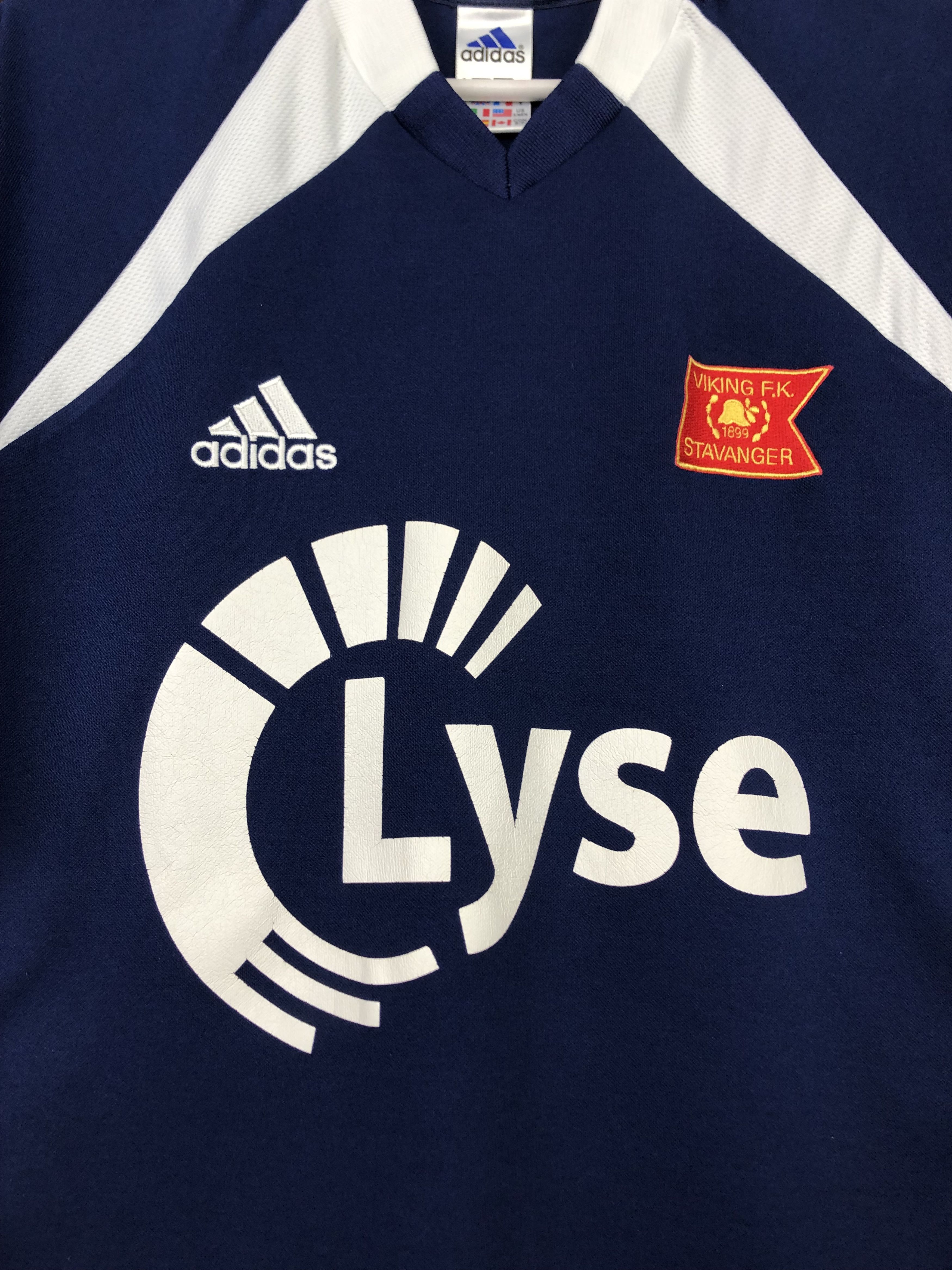 Adidas Viking Stavanger football shirt 2002 Soccer Adidas Jersey Size US S / EU 44-46 / 1 - 3 Thumbnail