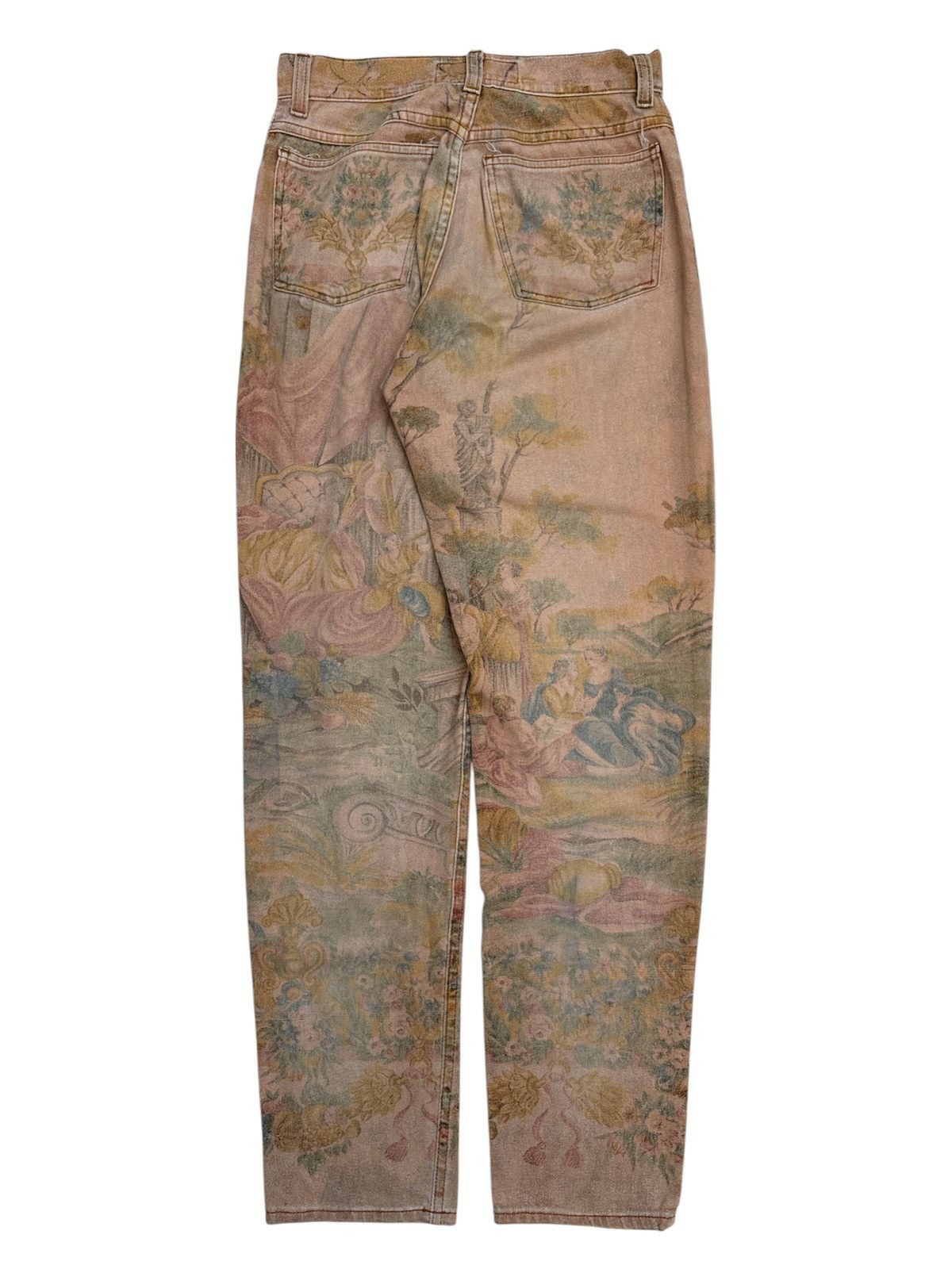 Roberto Cavalli AW96 High Waist Renaissance Jeans Size US 26 / EU 42 - 2 Thumbnail