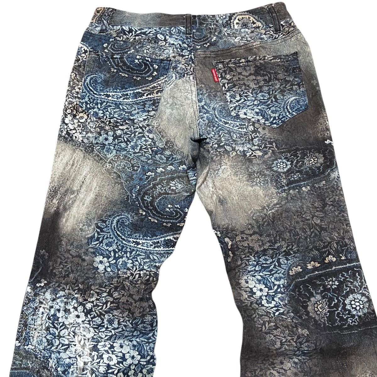 Tornado Mart 00’s Archive Tornado Mart Floral Flared Pants Size US 28 / EU 44 - 11 Thumbnail