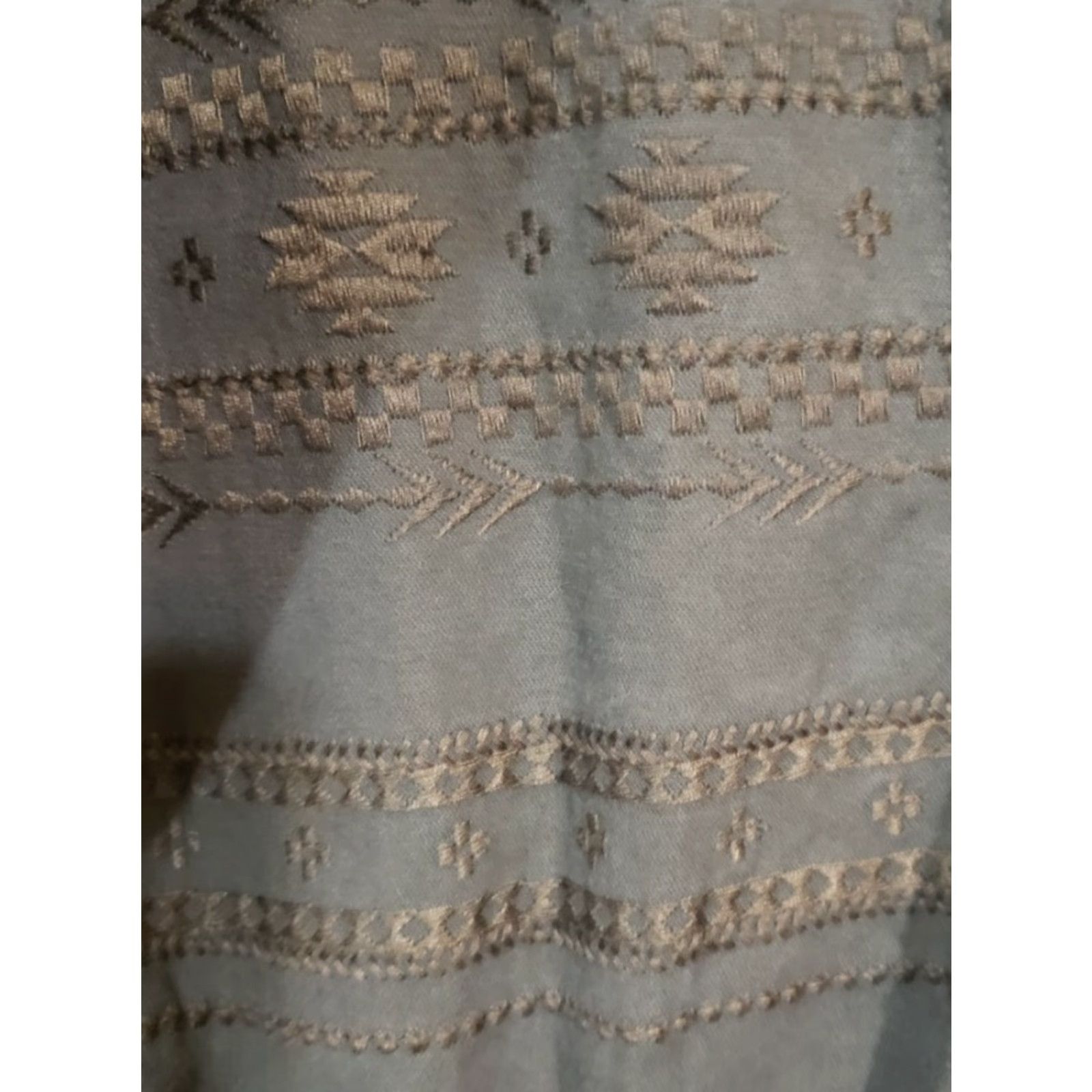 Miss Me Miss Me Military Style Army Green Beaded Collar Jacket Embellished Size S Women Cotton Button-Front Short Fall Spring Winter Casual Vintage: No Size S / US 4 / IT 40 - 3 Thumbnail