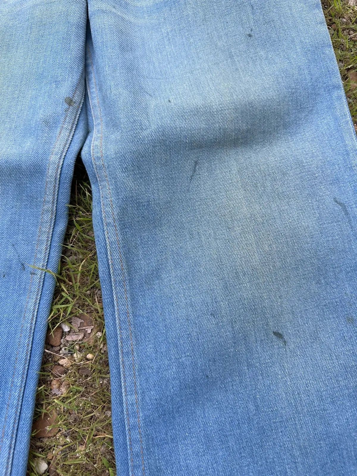80’s VINTAGE LEVI’S JEANS WIDE LEGS ORANGE TAB DENIM TALON42