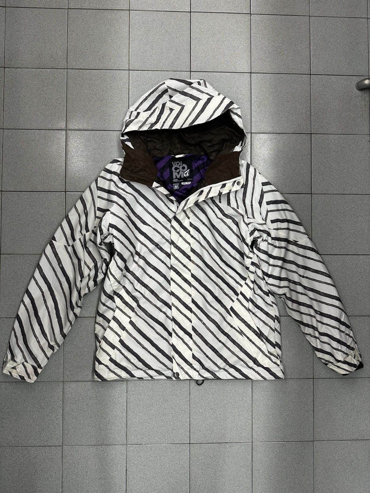 Vintage Volcom Ski Jacket Size US M / EU 48-50 / 2 - 2 Thumbnail