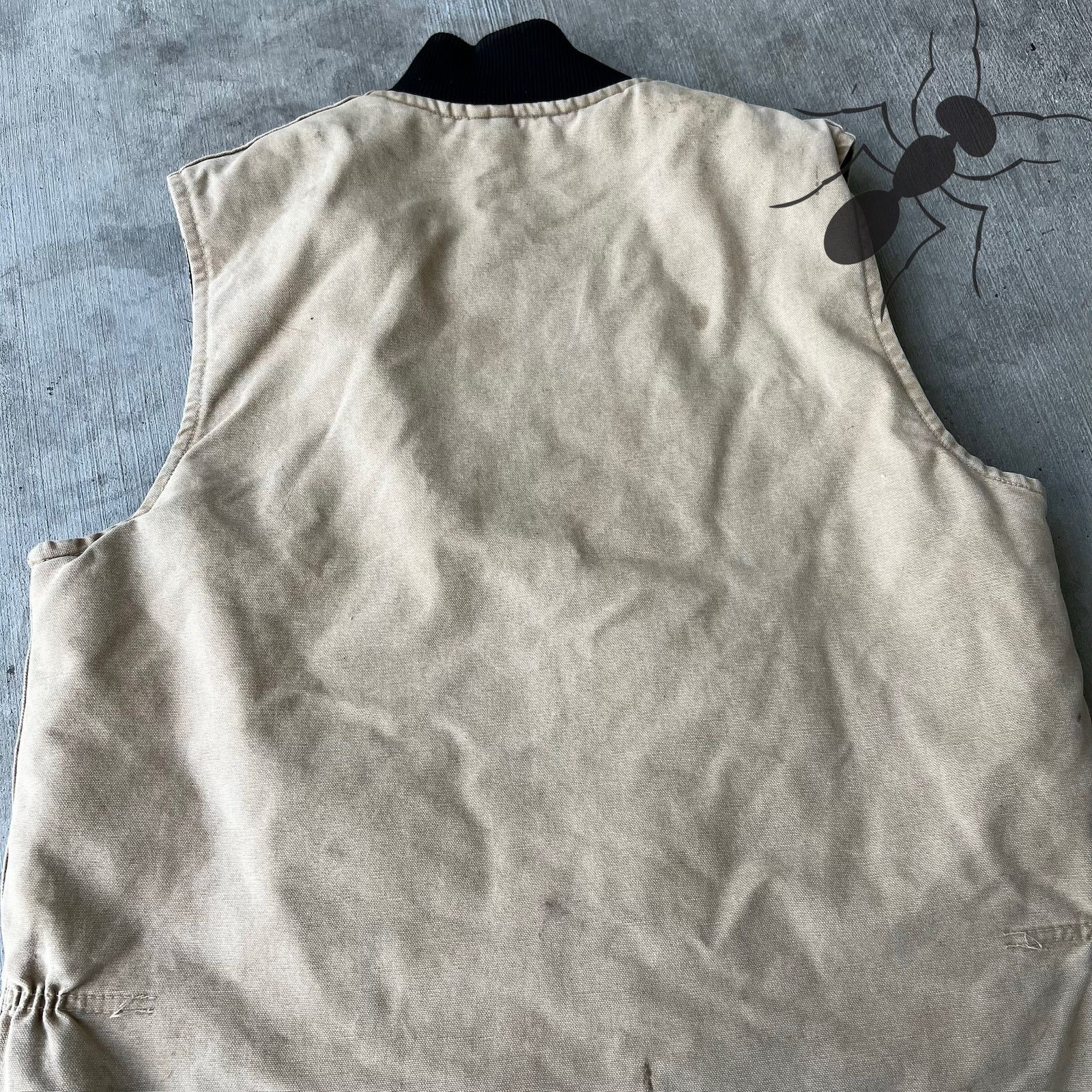Carhartt × Vintage Carhartt V02 WET brown work wear vest Size US L / EU 52-54 / 3 - 5 Thumbnail