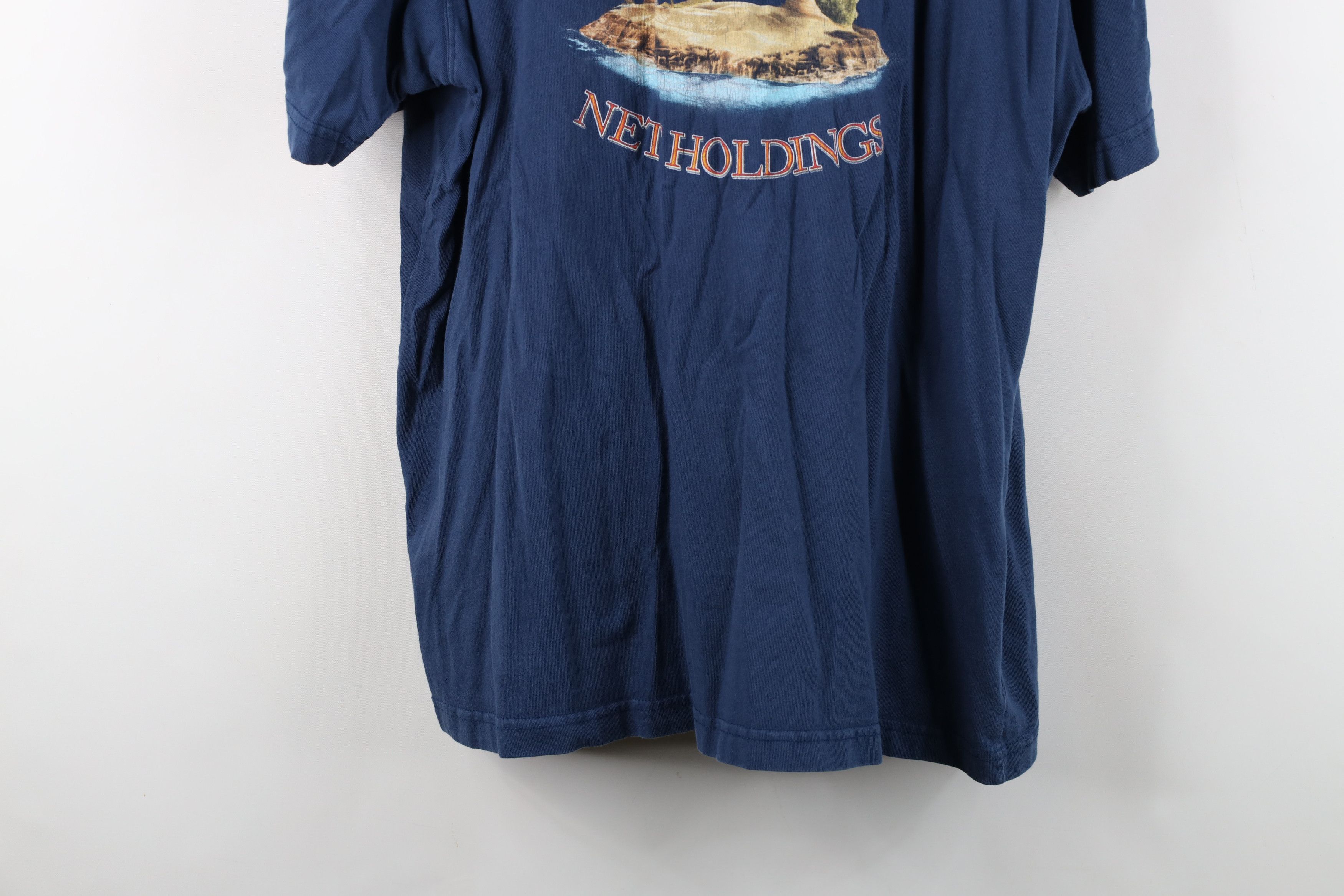 Tommy Bahama Vintage Y2K Tommy Bahama Relax Net Holdings Hammock T-Shirt Size US L / EU 52-54 / 3 - 15 Thumbnail