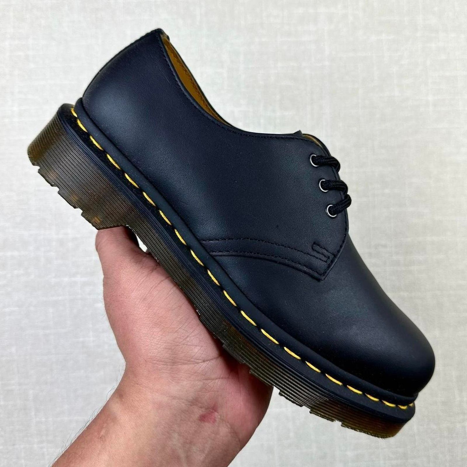 Dr. Martens Dr Martens 1461 Oxford “Black Nappa" Women 7 Size US 7 / IT 37 - 1 Thumbnail