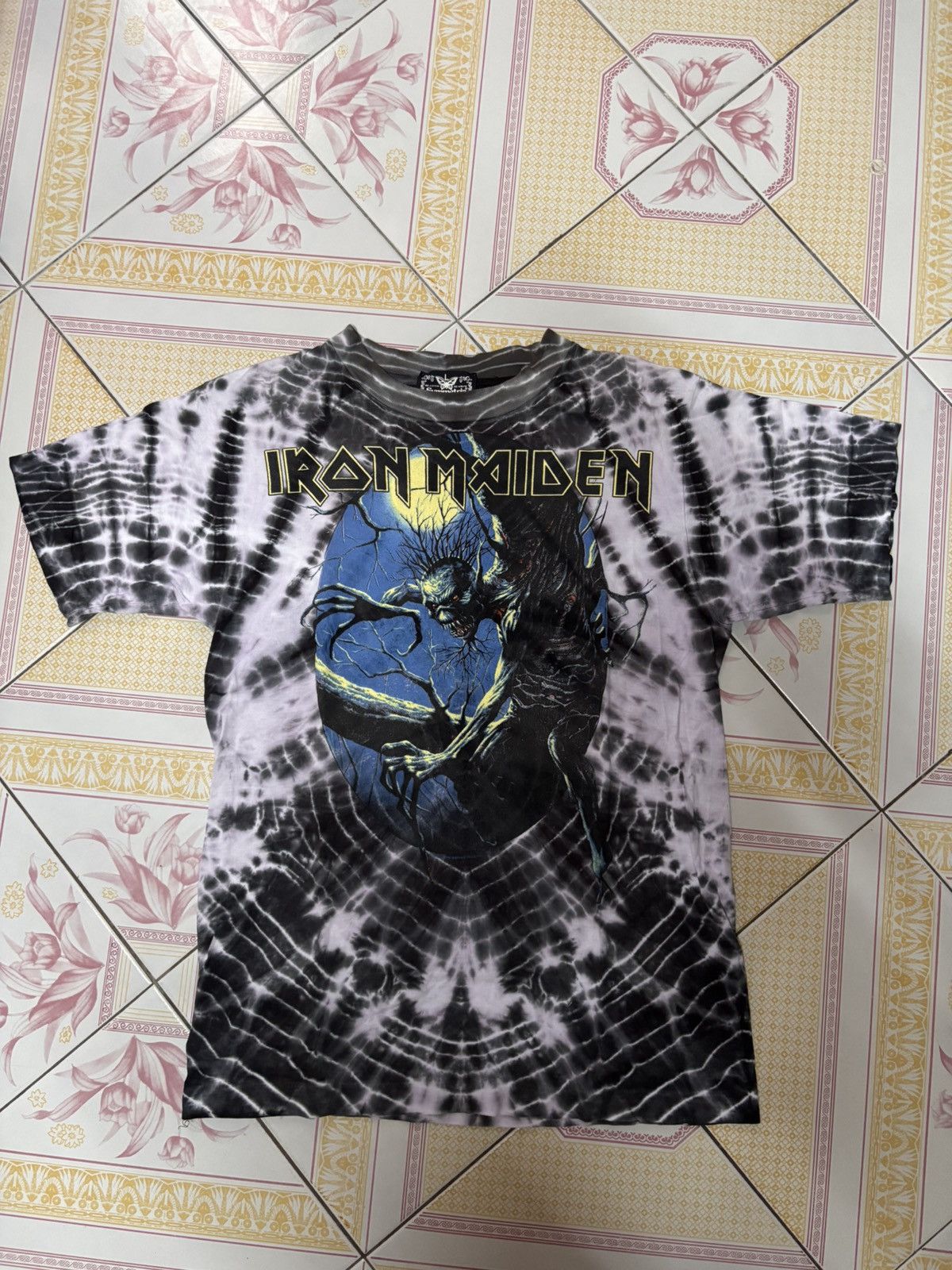 Vintage 1992 Iron Maiden Fear Of The Dark Size US M / EU 48-50 / 2 - 1 Thumbnail