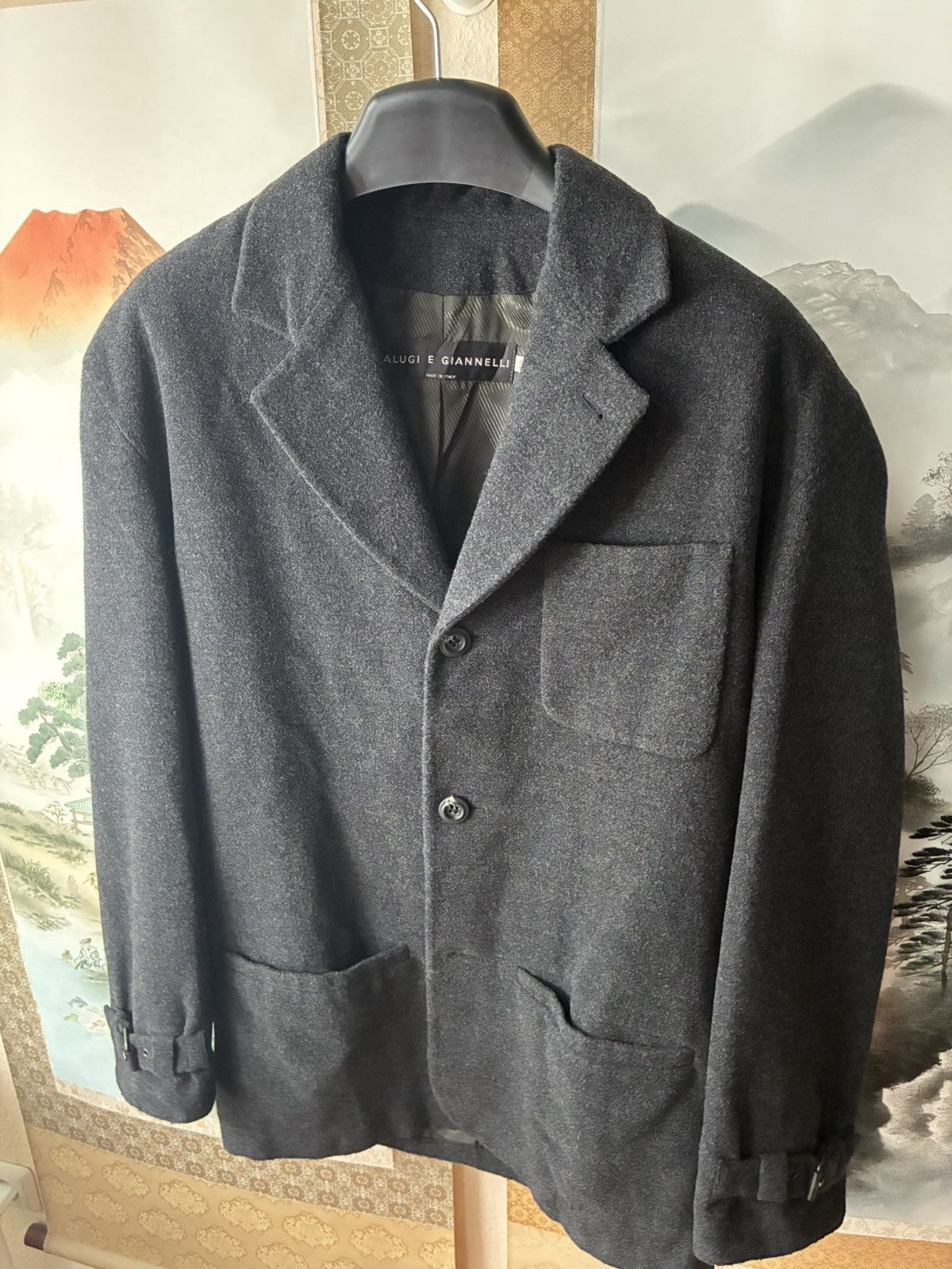 Calugi e Gianelli Calugi e Giannelli Archive Wool Coat -Made in Italy 80s/90s Size US S / EU 44-46 / 1 - 1 Thumbnail