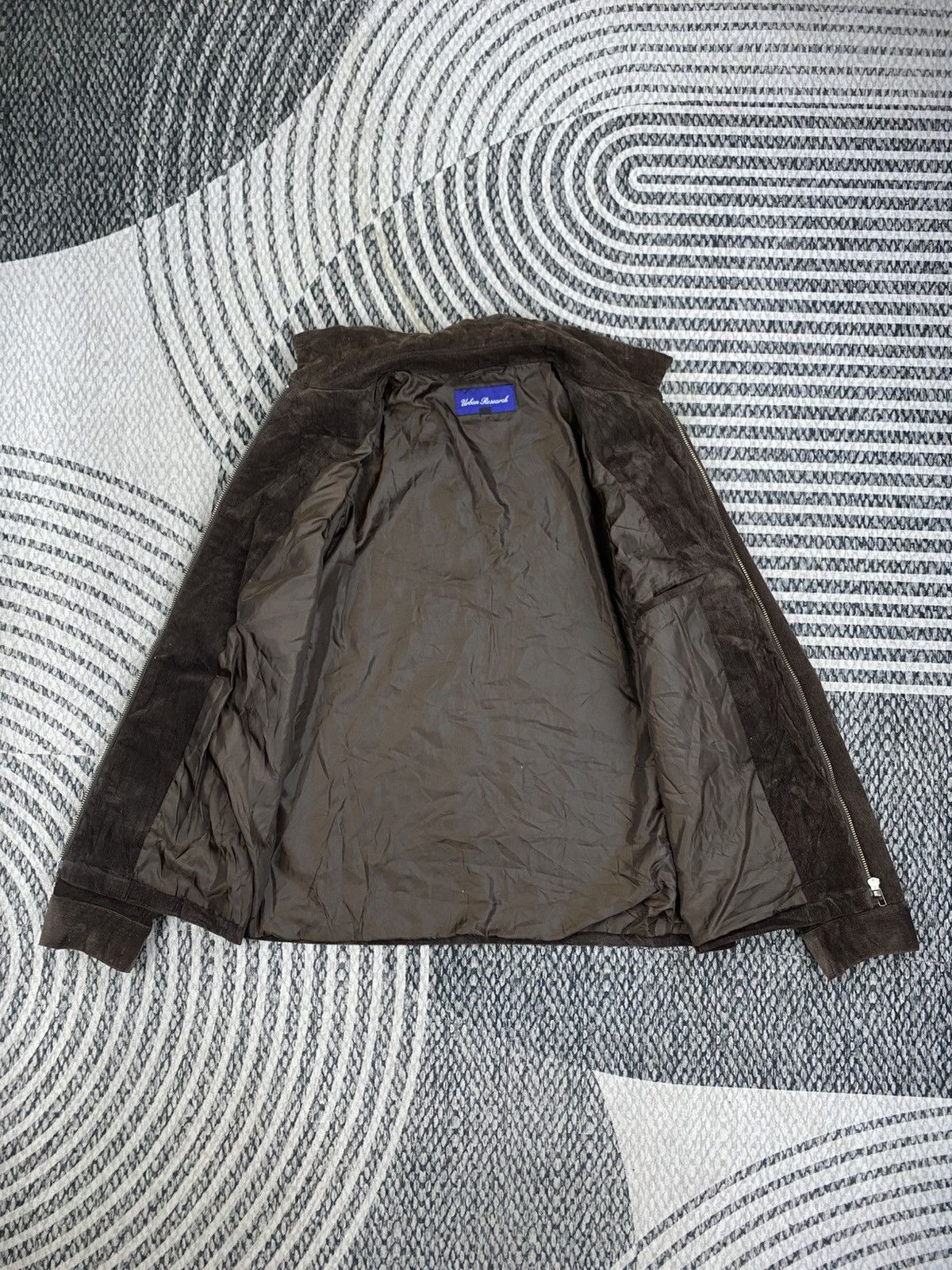 URBAN RESEARCH DOORS Vintage Urban Research Brown Corduroy Zipper Jacket Size US M / EU 48-50 / 2 - 6 Thumbnail