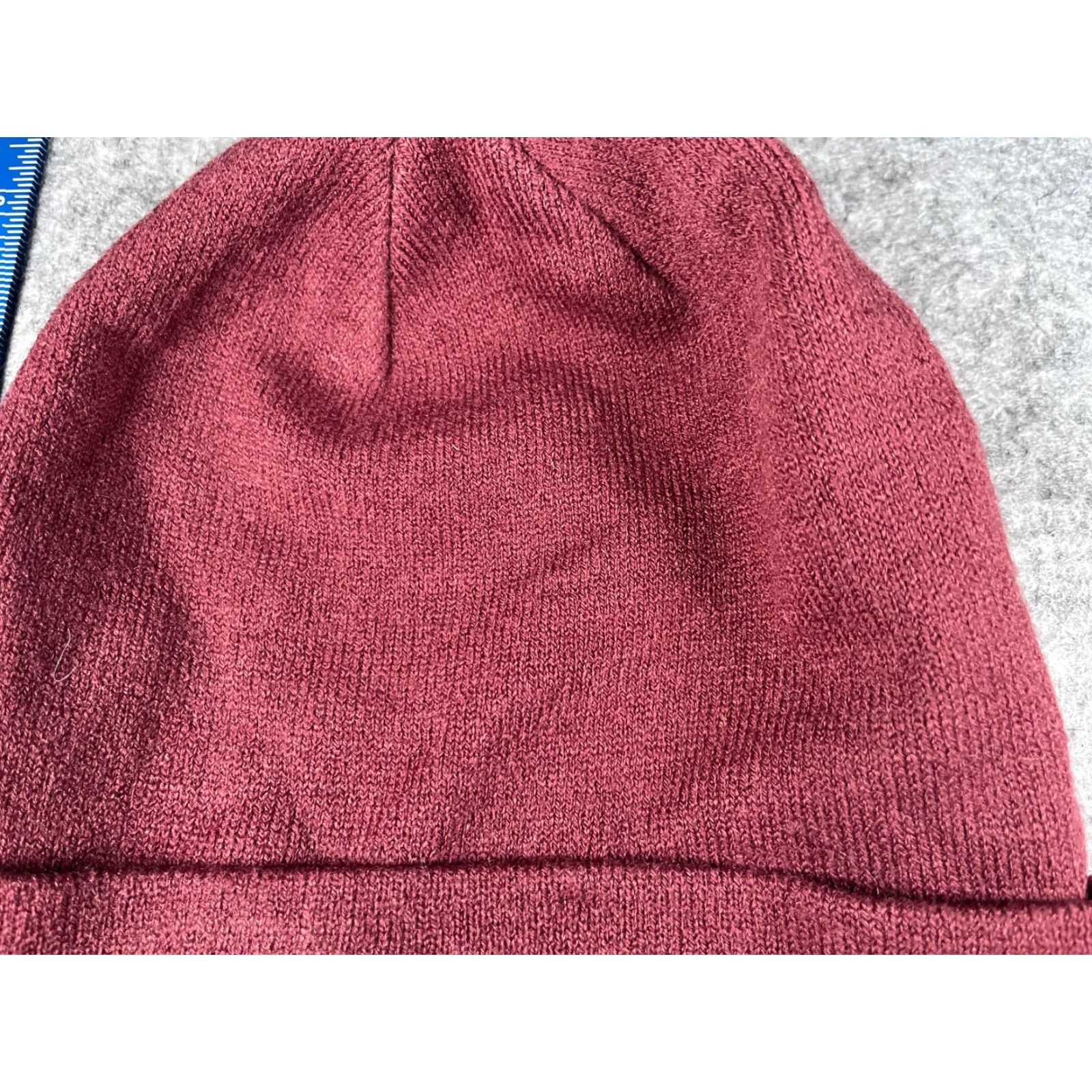 H&M H&M Unicorn Fan Club Divided Beanie Toque Women Red Knit Acrylic Blend Stretch Size ONE SIZE - 3 Thumbnail
