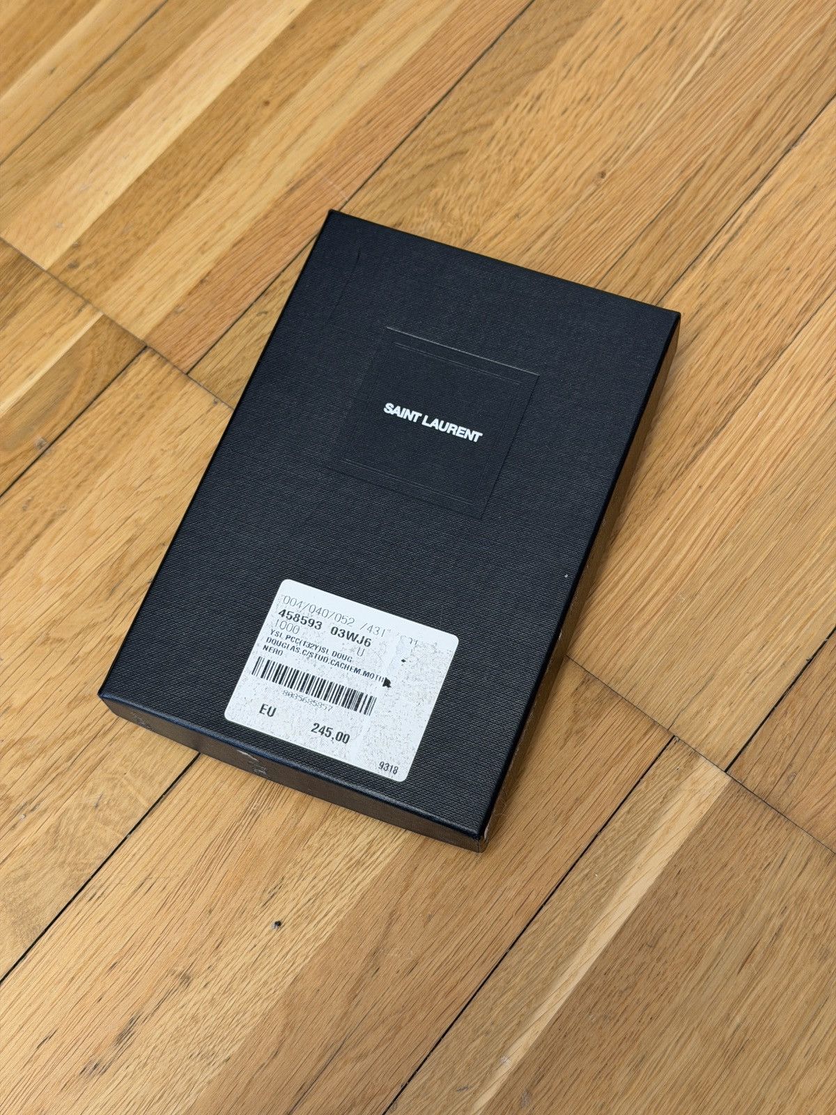 Saint Laurent Paris Saint Laurent Card Holder – Beige Size ONE SIZE - 14 Thumbnail