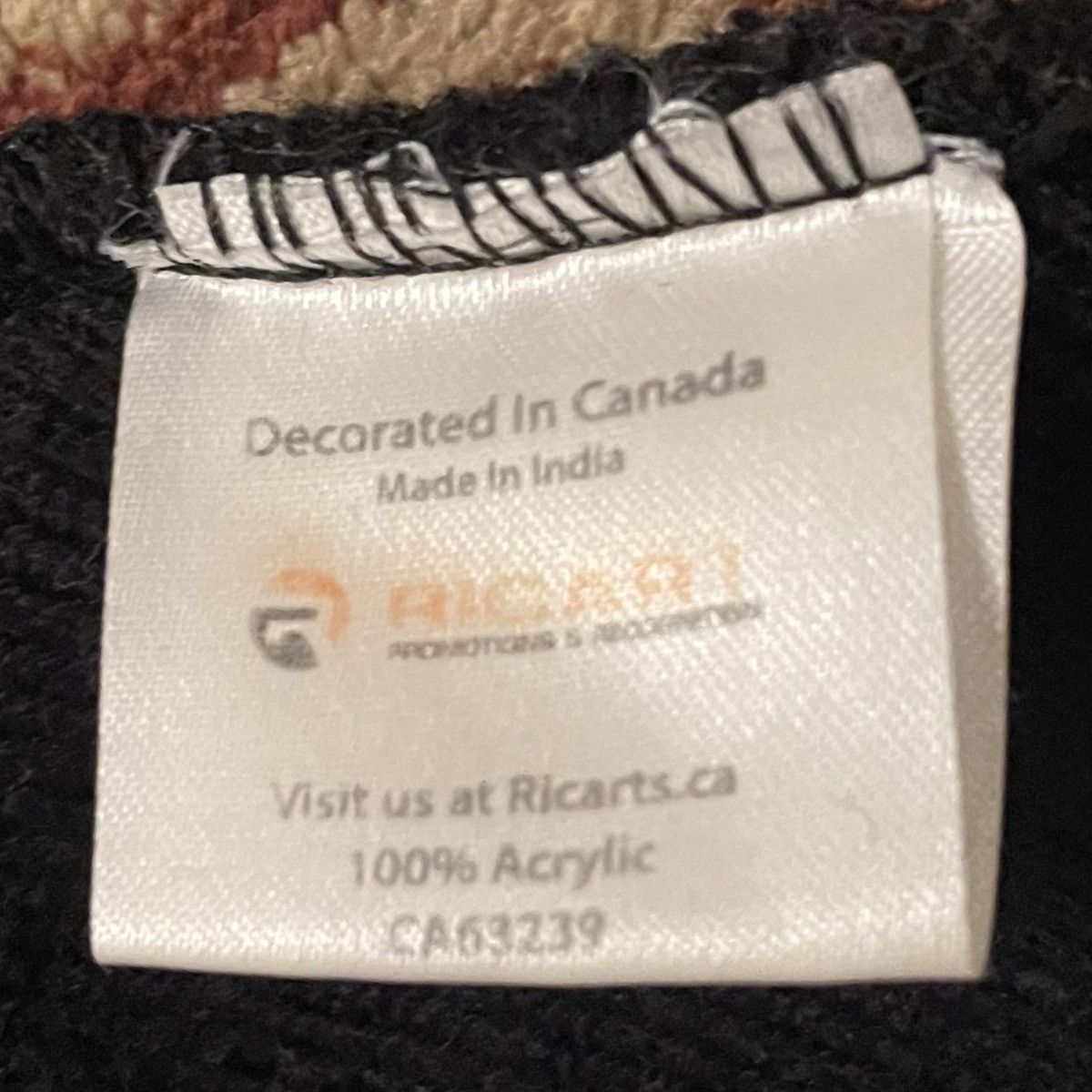 Vintage VTG Y2K Knights' Home Hardware Embroidered Black Beanie Hat Size ONE SIZE - 6 Thumbnail
