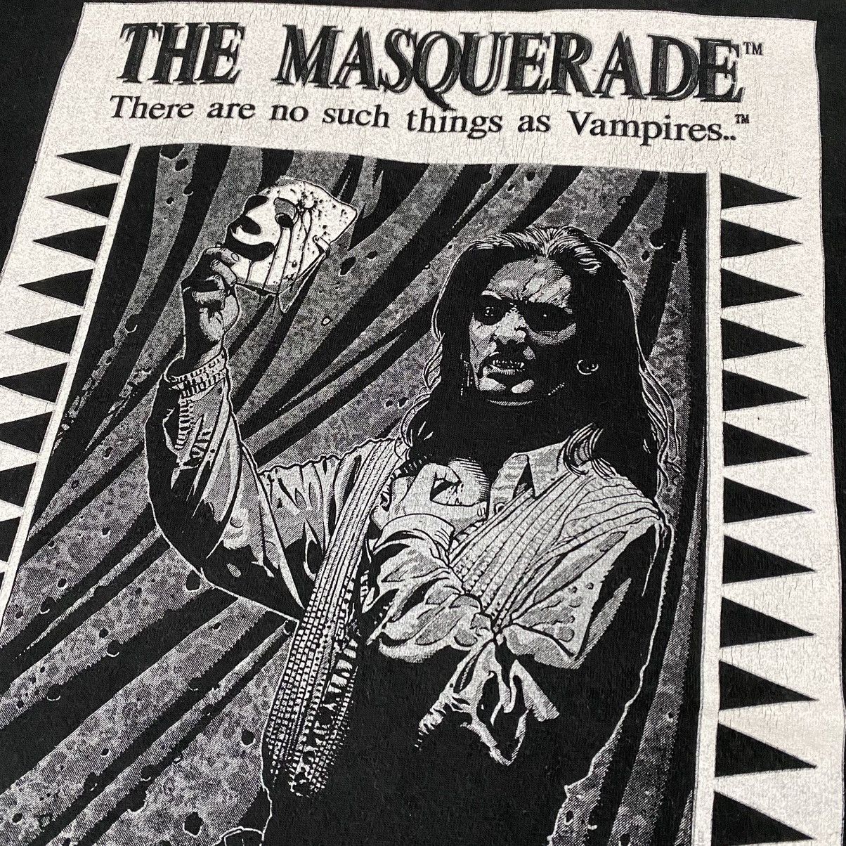 Fashion Victim Vtg 90S VAMPIRE THE MASQUERADE x FASHION VICTIM Size US XL / EU 56 / 4 - 5 Thumbnail