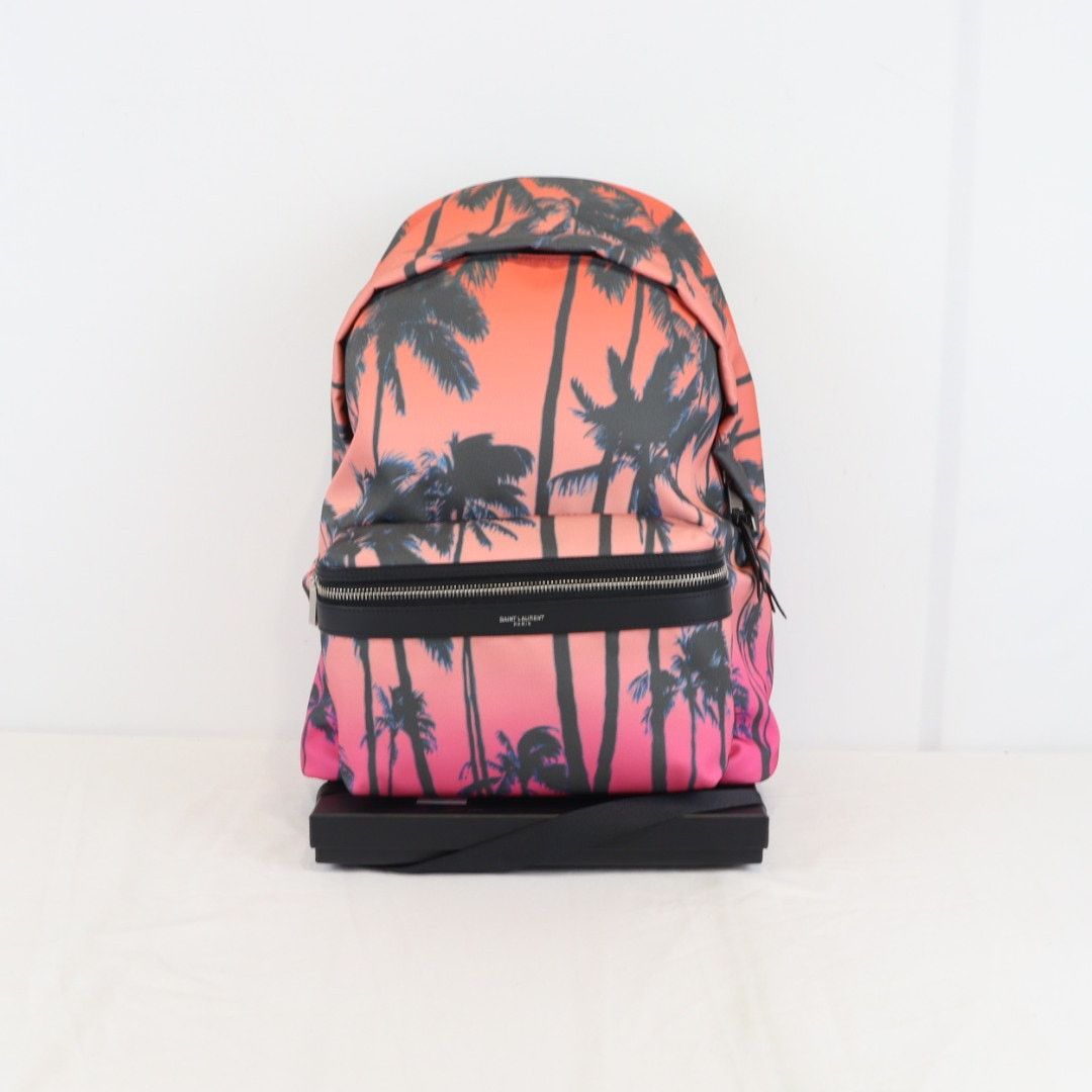 Saint Laurent Paris Palm Tree Backpack | Grailed