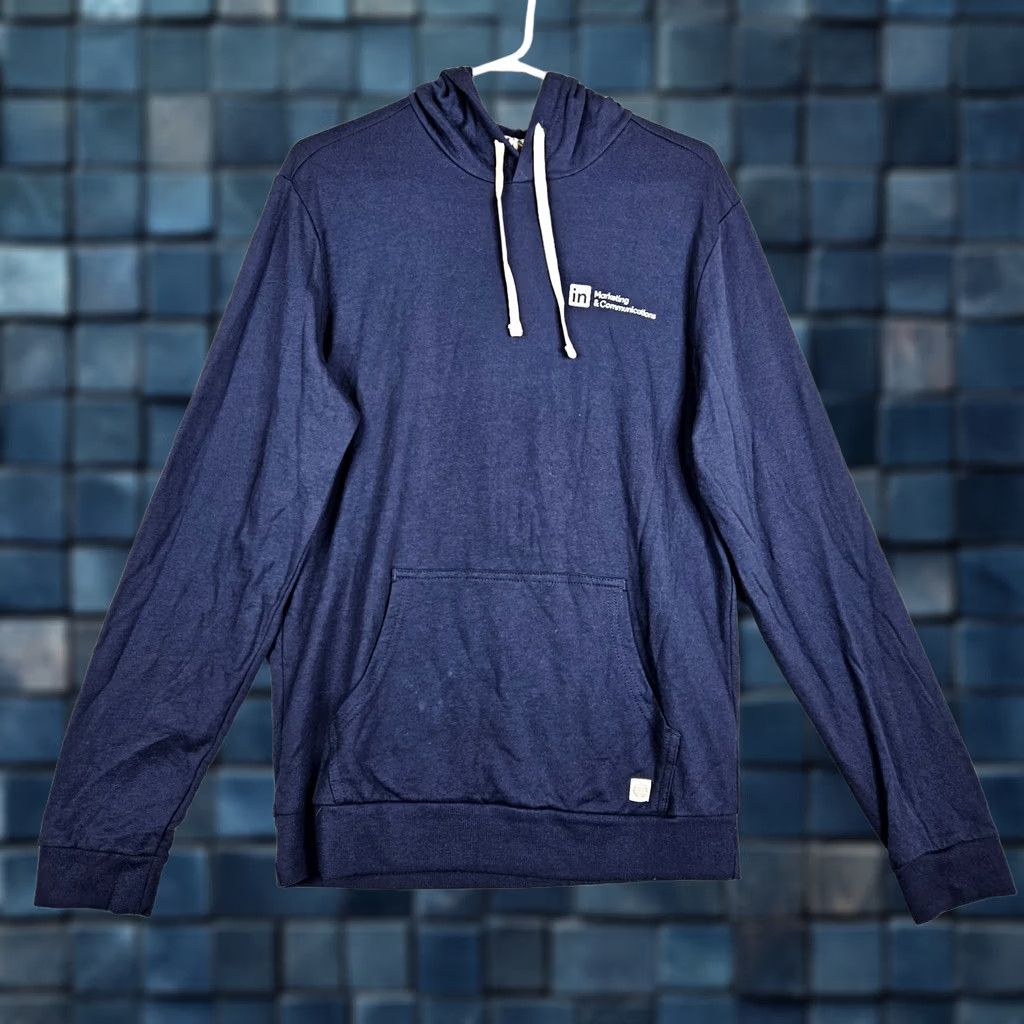 Marine Layer Marine Layer Unisex Adult Navy Blue Full Zip Hoodie S Regular Size Navy Blue Logo Zipper Lightweight Size US S / EU 44-46 / 1 - 1 Thumbnail