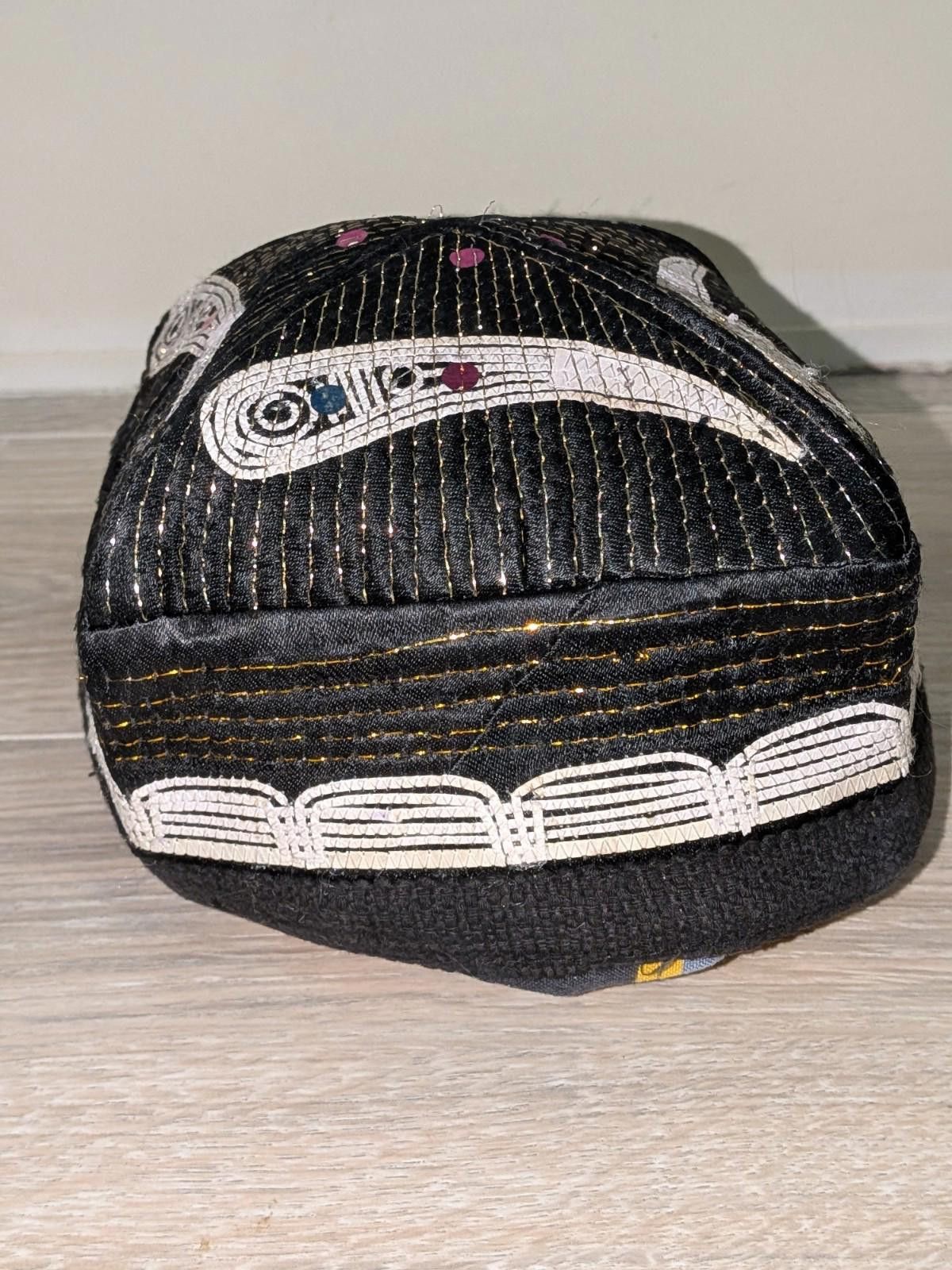 The Unbranded Brand VTG Uzbek Uzbekistan Tubeteika Hat Doppa Duppi Skullcap Size ONE SIZE - 4 Thumbnail