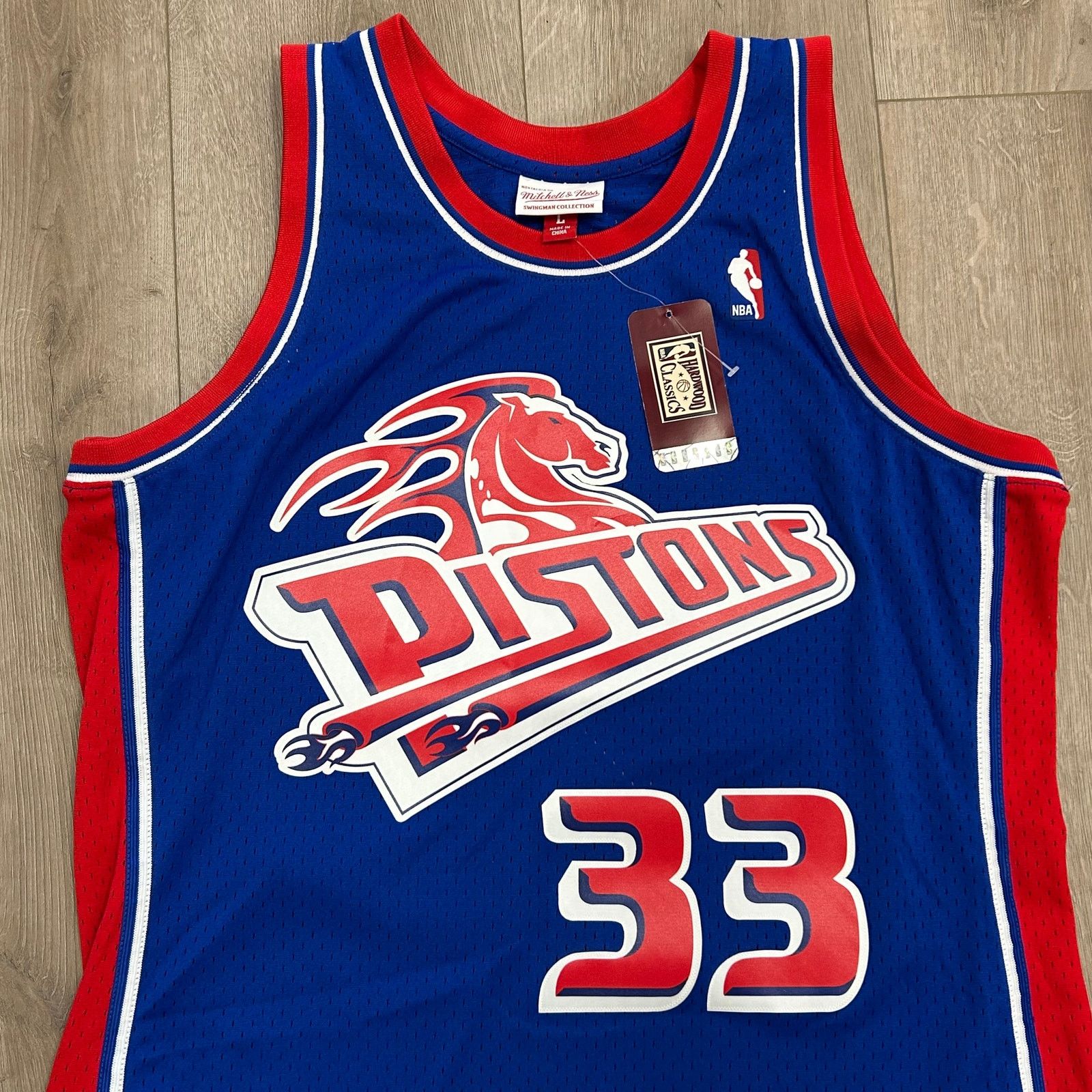 Mitchell & Ness Mitchell & Ness 1998/99 Hardwood Grant Hill Pistons jersey L Size US L / EU 52-54 / 3 - 2 Thumbnail