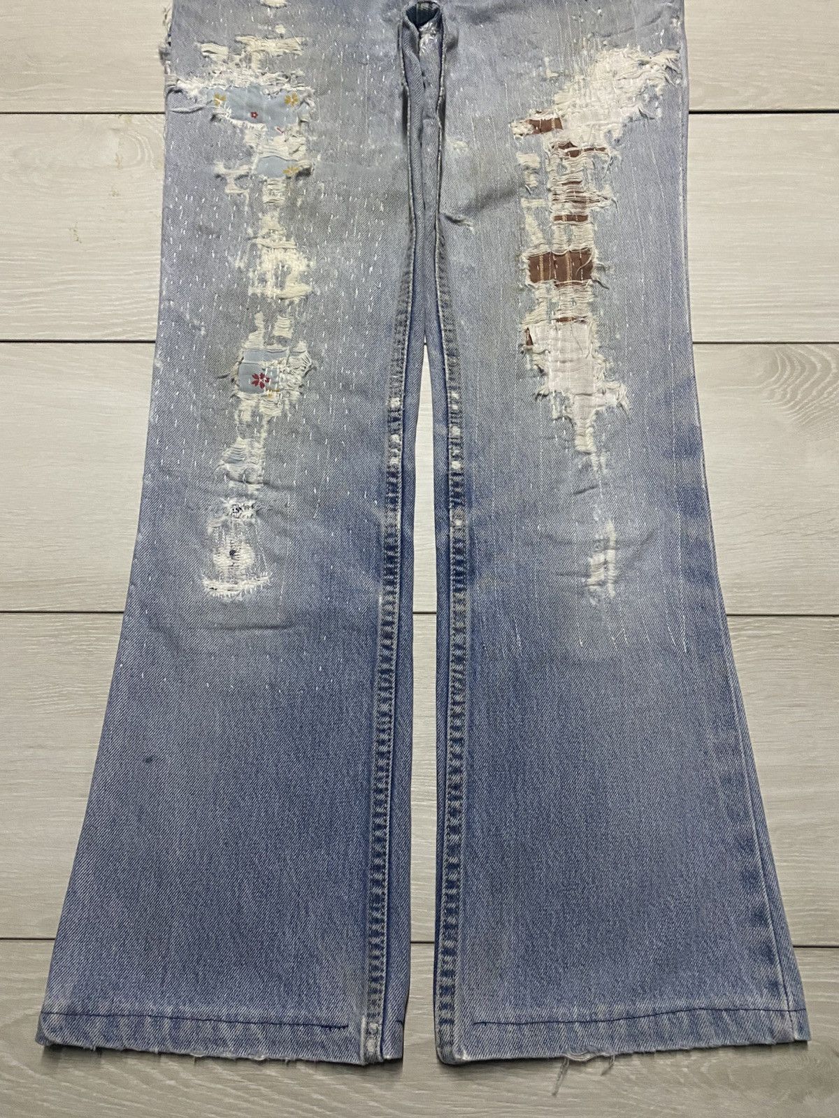 Wrangler Wrangler Destroy Trash Flare Jeans Size US 29 - 5 Thumbnail