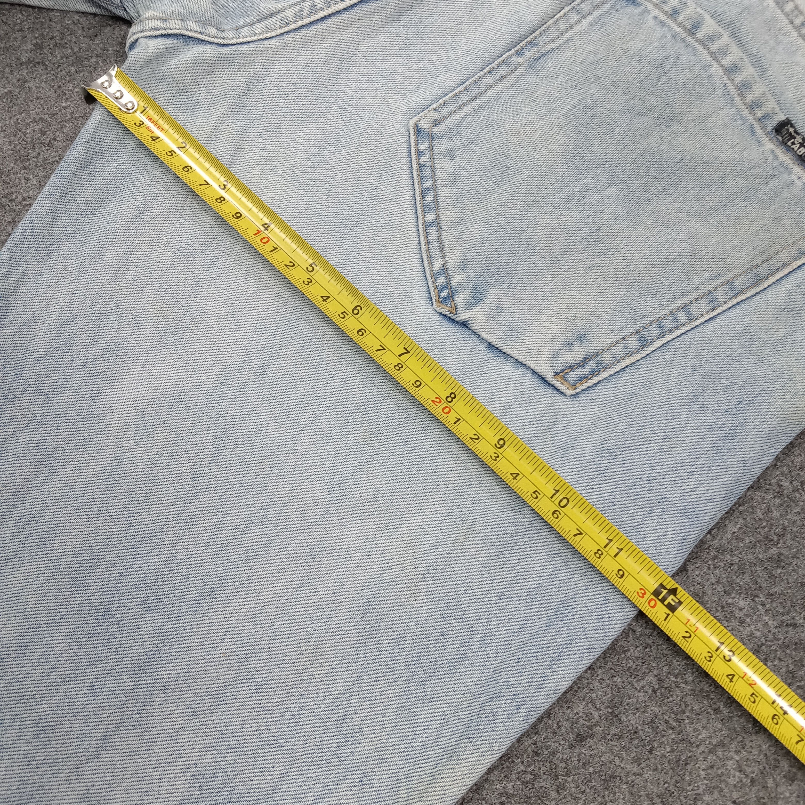 Billabong Vintage Andy Warhol x Billabong Selvedge Denim Jeans C280N9 Size US 35 - 13 Thumbnail