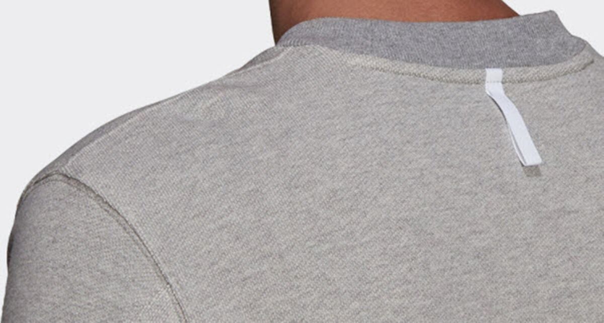 Adidas Adidas sweatshirt men vintage logo M gray perfomance H45372 Size US M / EU 48-50 / 2 - 15 Thumbnail