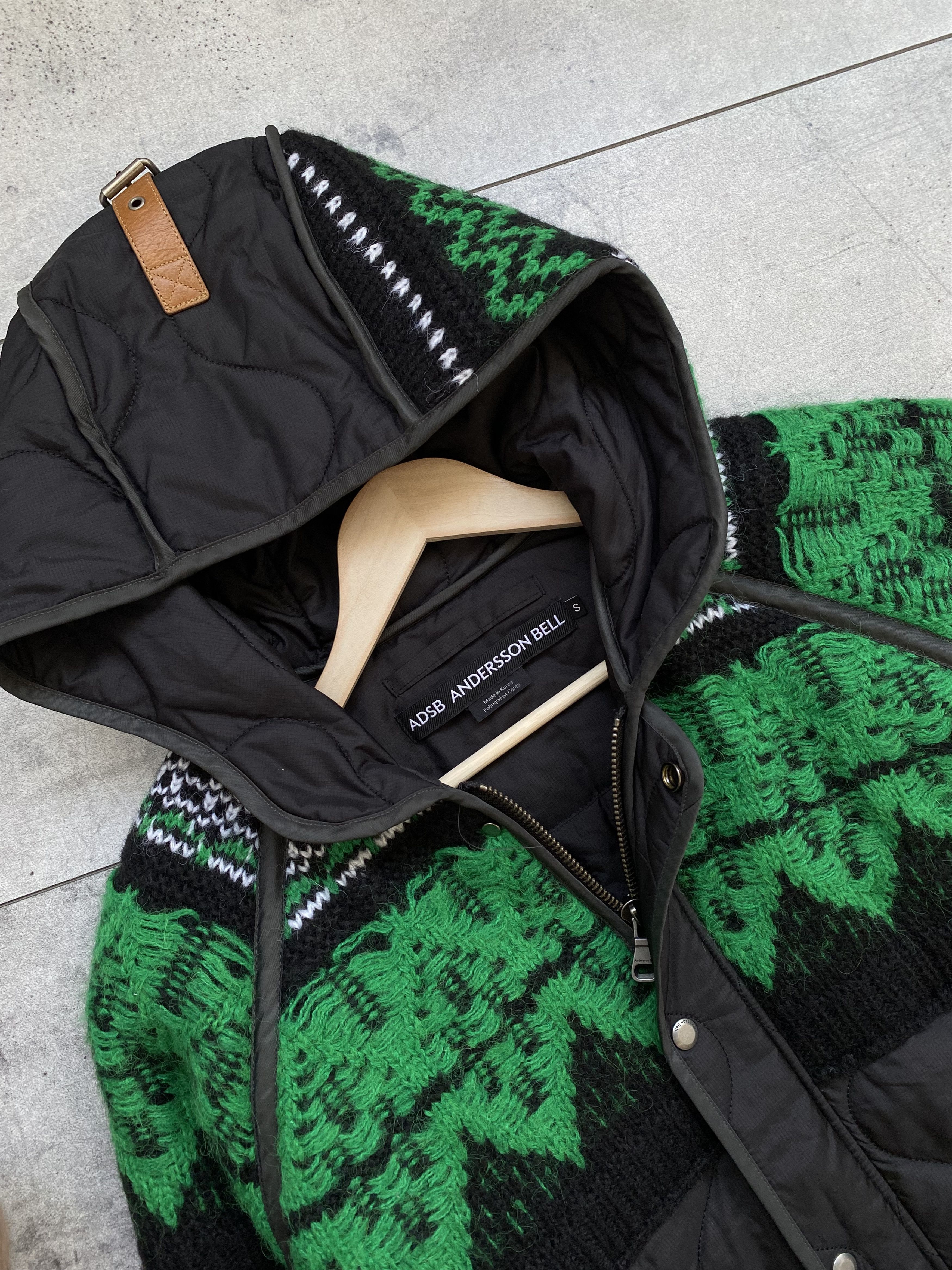 Andersson Bell Andersson Bell ADSB Unisex Nordic Knit Patch Quilted Parka Size US S / EU 44-46 / 1 - 6 Thumbnail