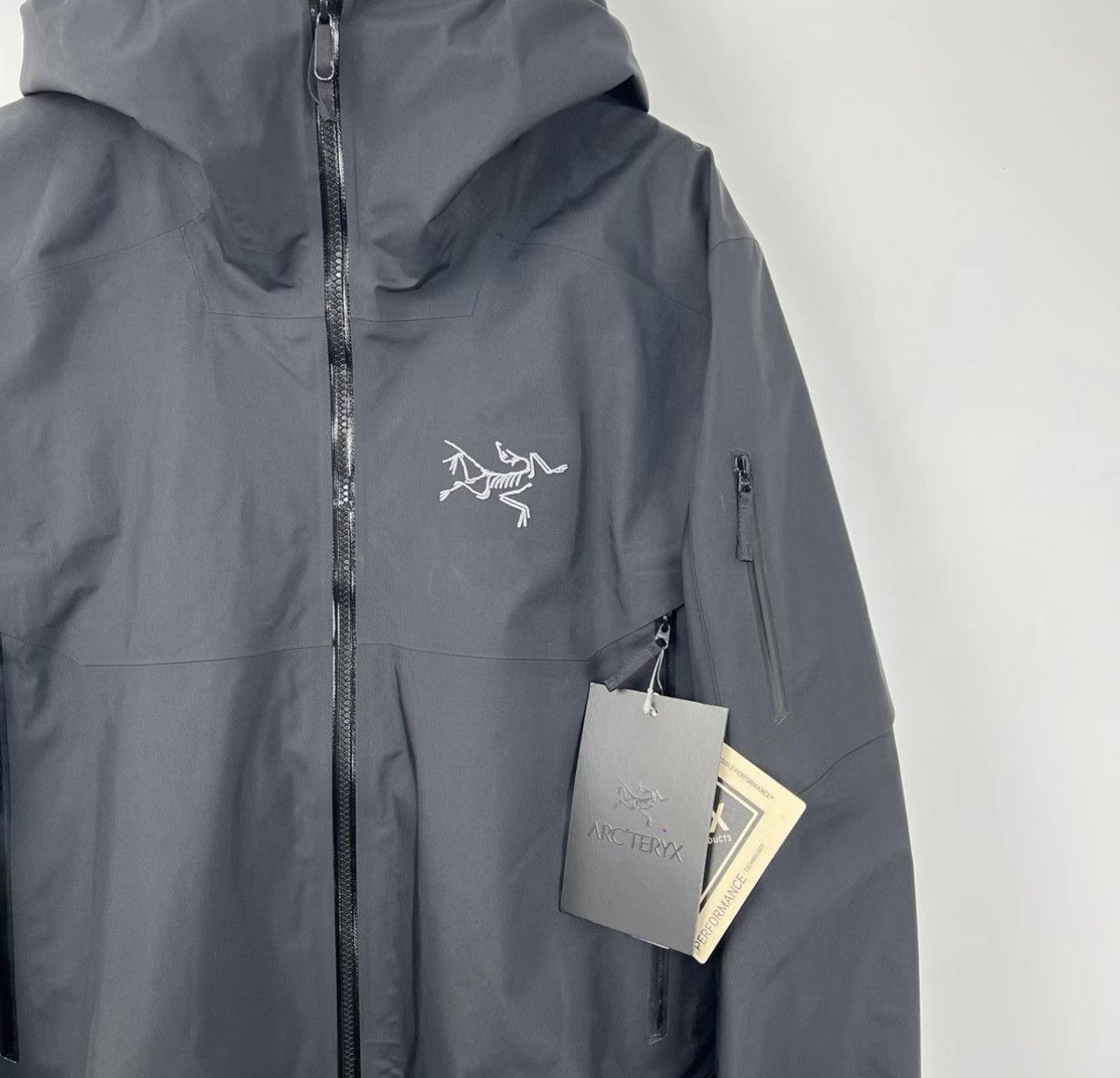 Arc'teryx Arcteryx Sabre Jacket Black Hard Shell K12 Size US L / EU 52-54 / 3 - 4 Thumbnail