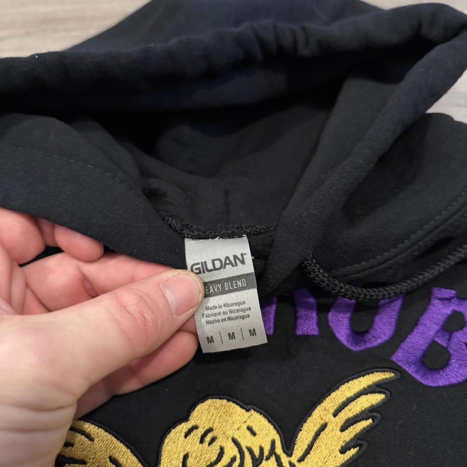 Gildan cherub embroidered hoodie cute religion religious M Size US M / EU 48-50 / 2 - 5 Thumbnail