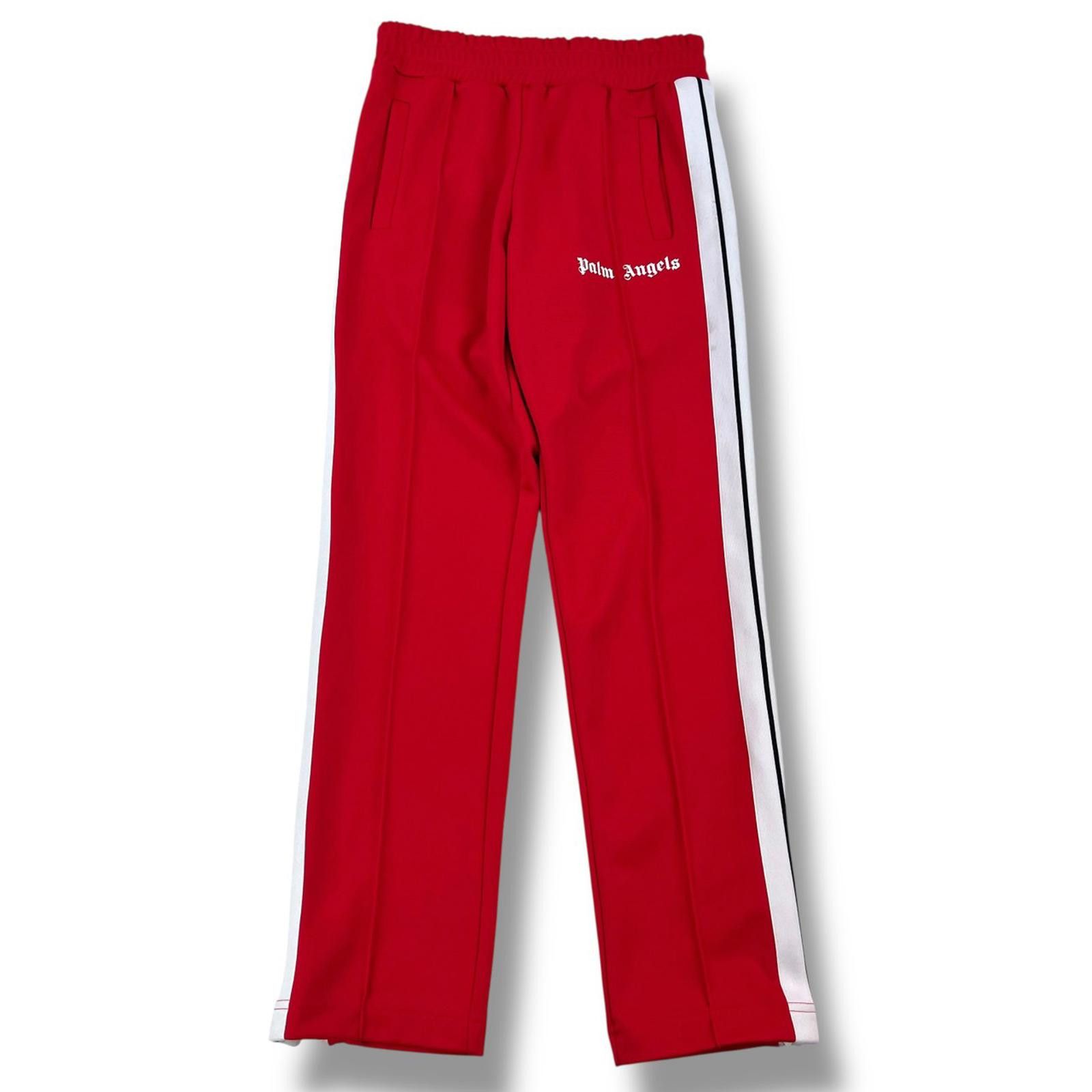 Palm Angels Palm Angels Red Stripe Sweatpants Size US 30 / EU 46 - 2 Thumbnail